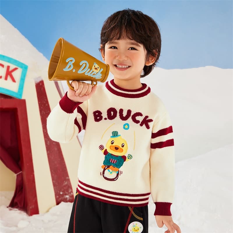 B.Duck Бордо Красный Kids Свитера - изображение 3