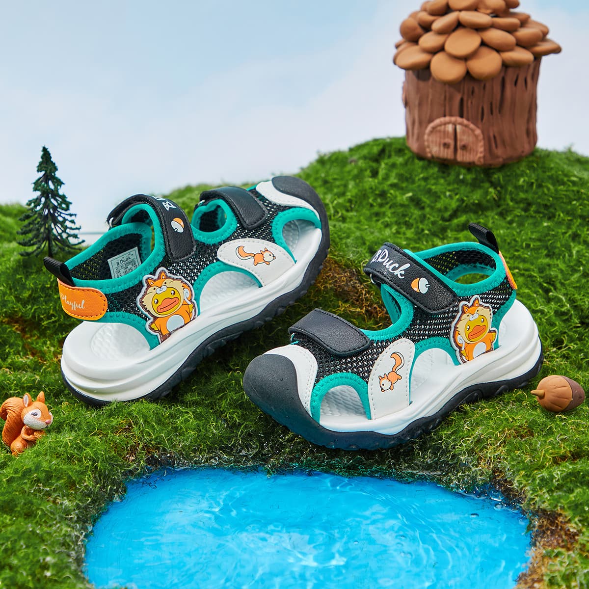 Сандалии B.DUCK Детские сандалии Low Топ Kids - изображение 4