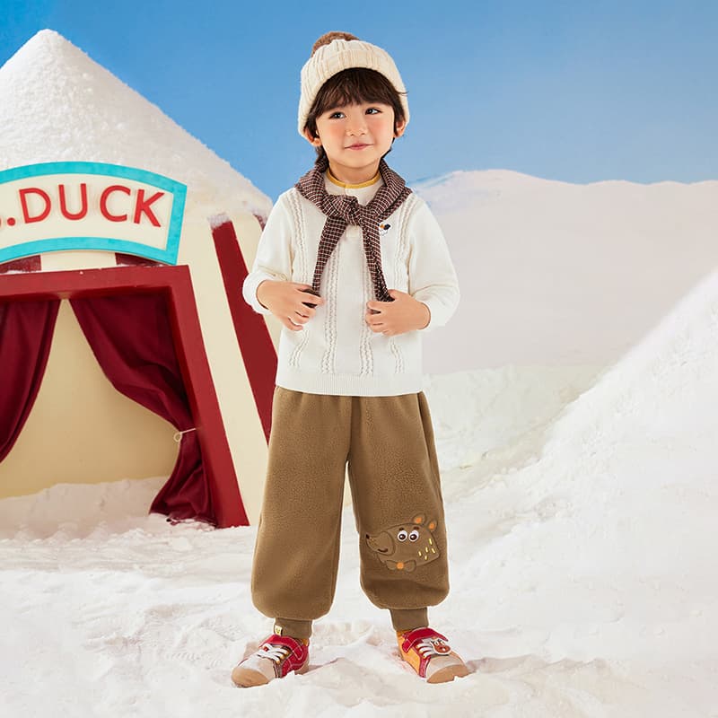 Детские B.Duck вязаные тренировочные штаны - изображение 8