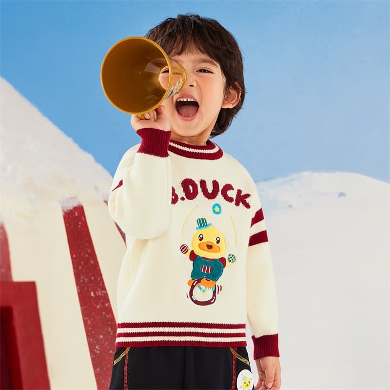 B.Duck Бордо Красный Kids Свитера - изображение 5