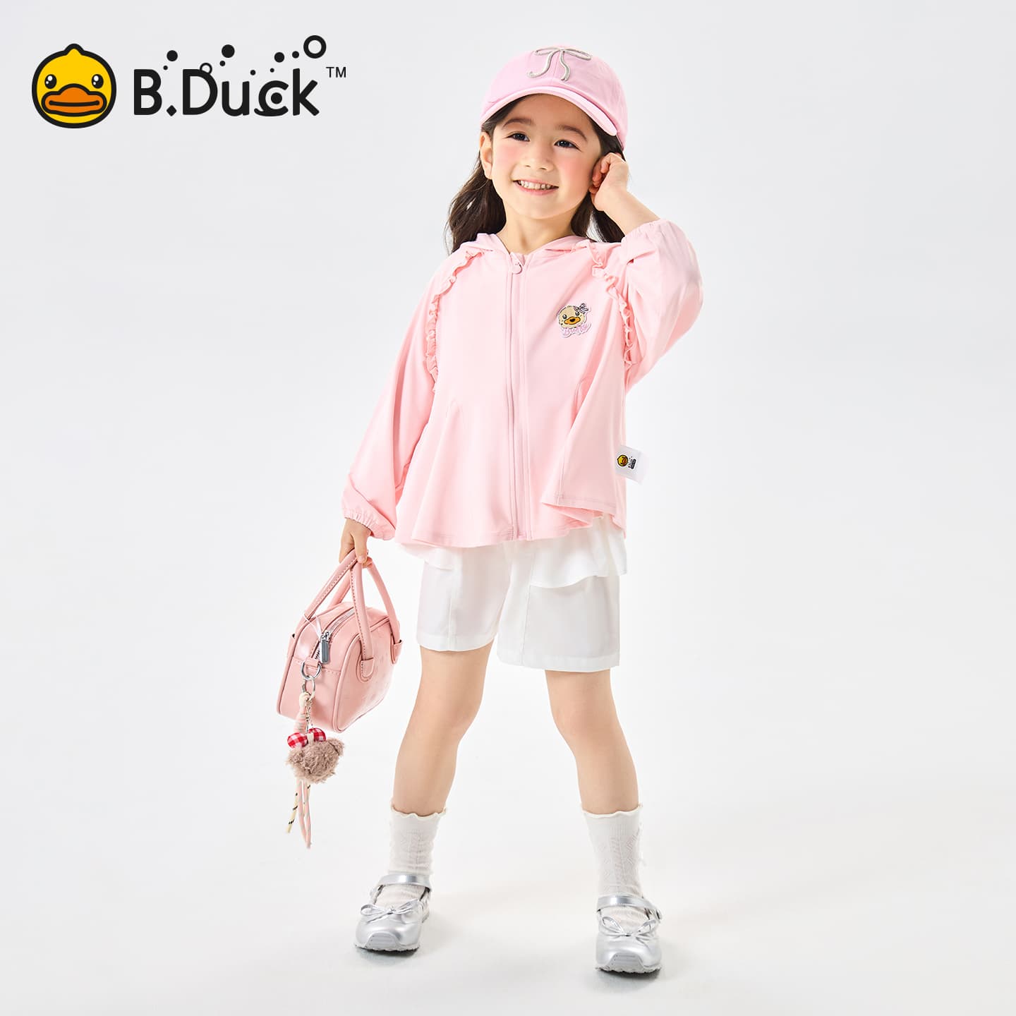 B.DUCK Одежда с UV-защитой Пальто Разборный обруч И Лето Подростки - изображение 7