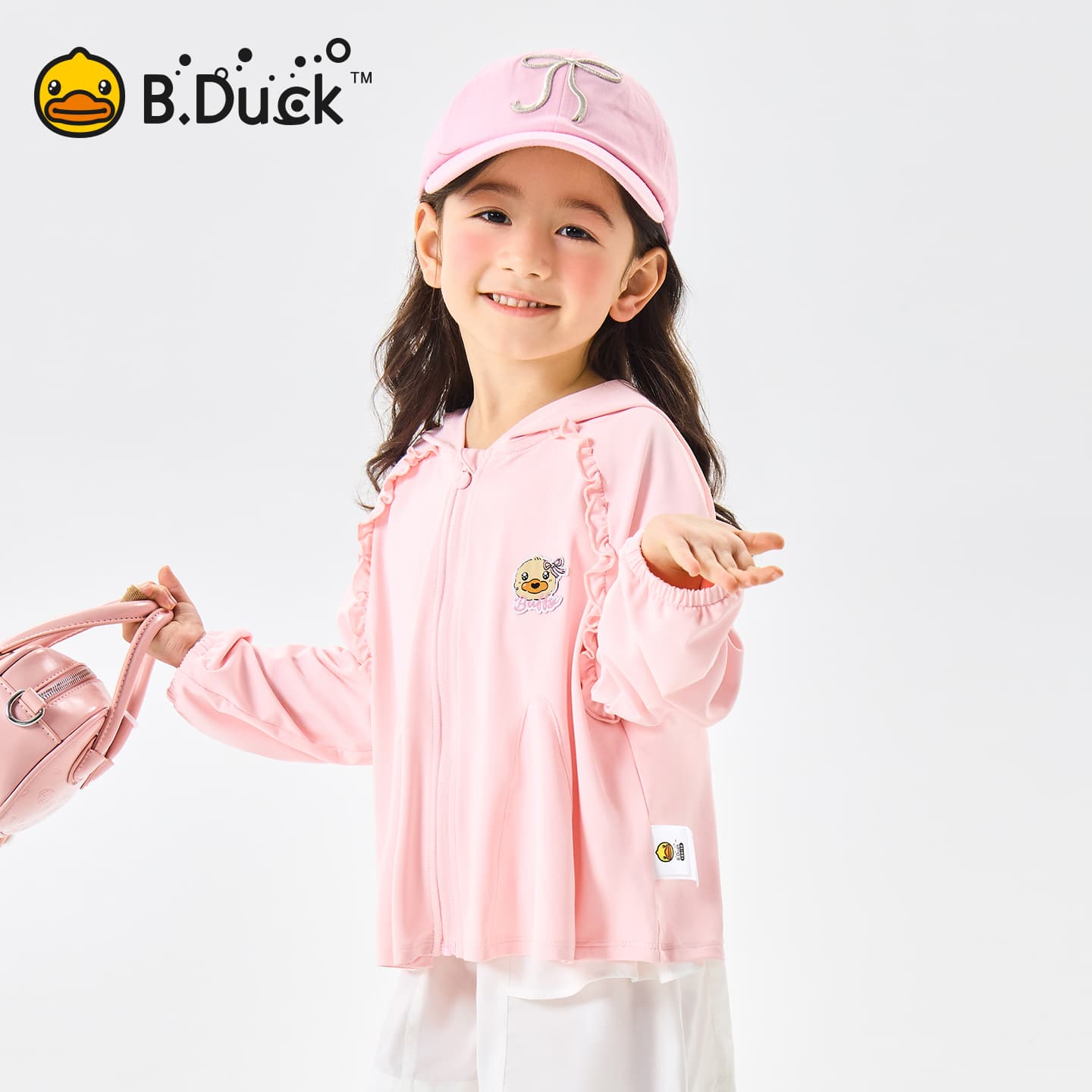 B.DUCK Одежда с UV-защитой Пальто Разборный обруч И Лето Подростки - изображение 4