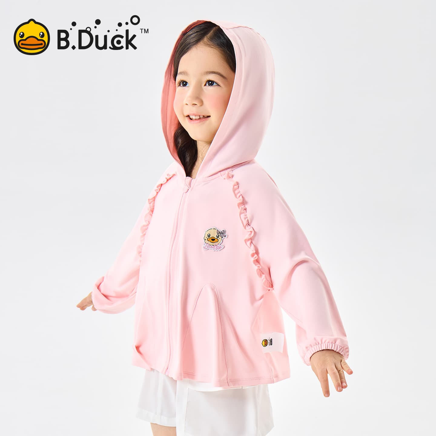 B.DUCK Одежда с UV-защитой Пальто Разборный обруч И Лето Подростки - изображение 6