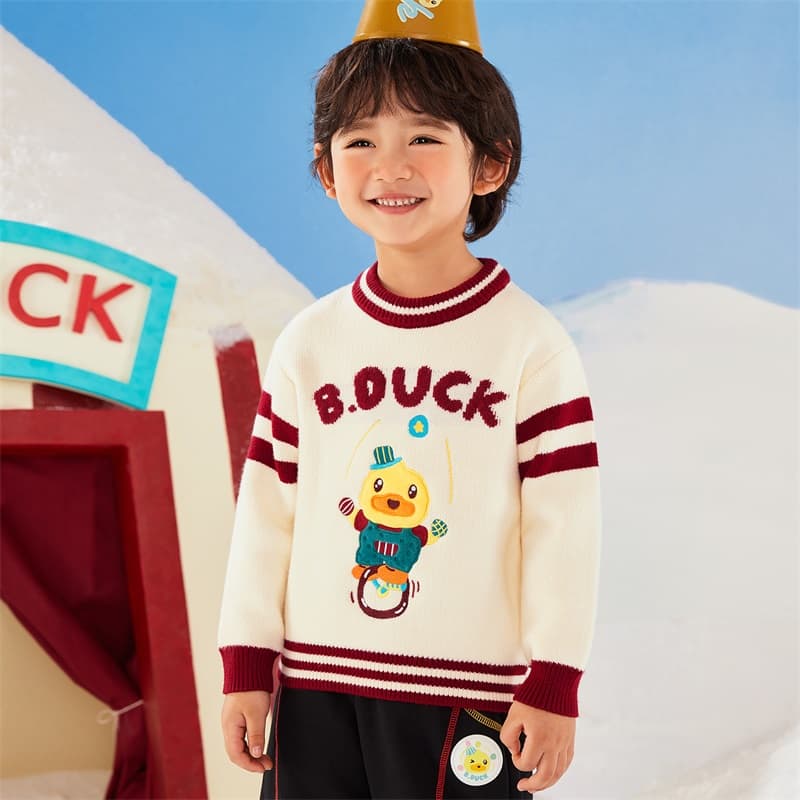 B.Duck Бордо Красный Kids Свитера - изображение 4