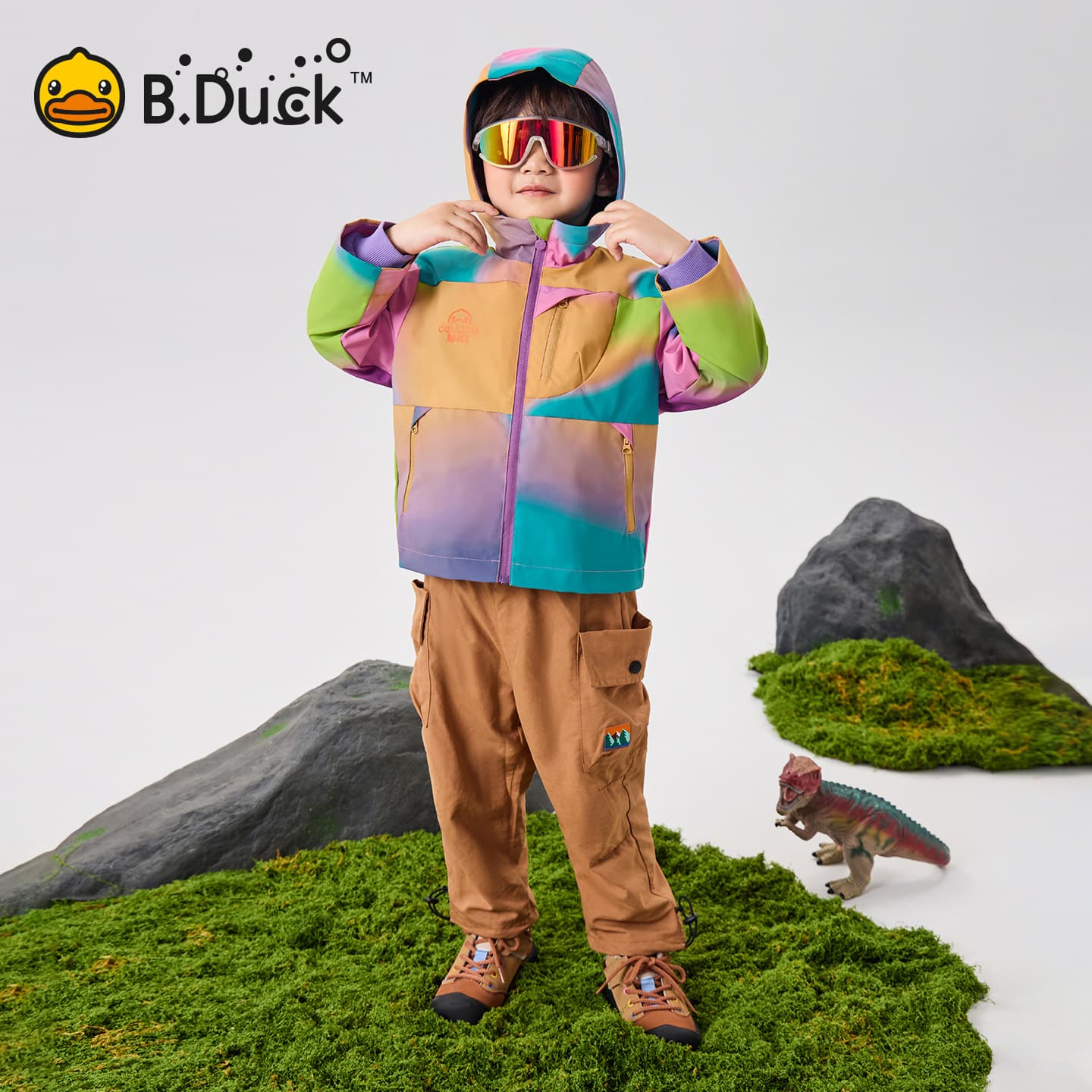 B.DUCK Фиолетовый Шик Kids Куртки - изображение 7