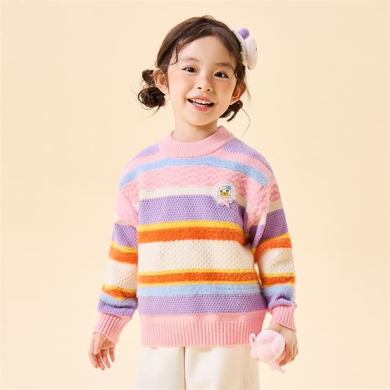 B.DUCK Collaboration Розовый Вишневый KIDS Свитера - изображение 3