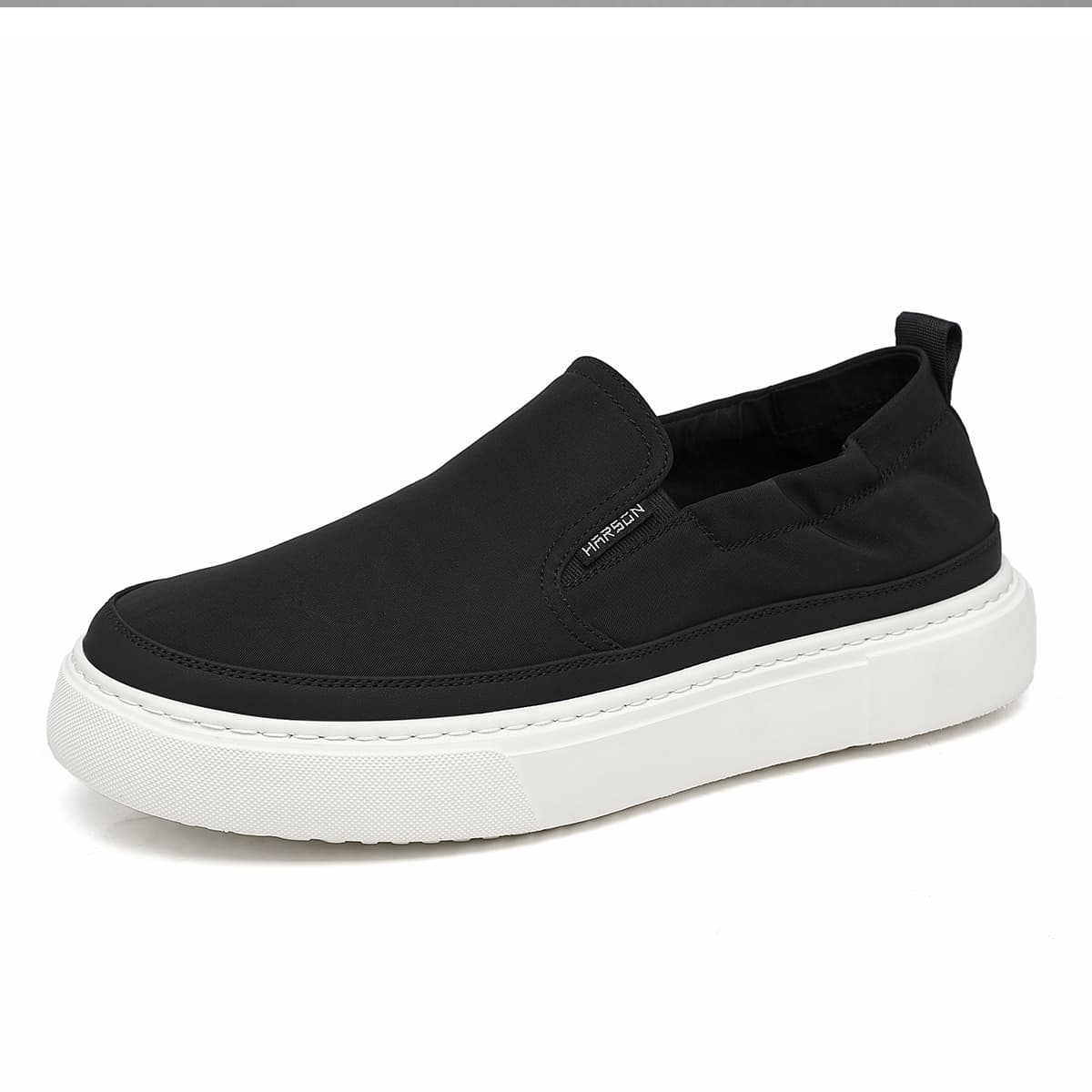 Кеды HARSON Low Top Canvas Shoes Мужские Черные - изображение 5