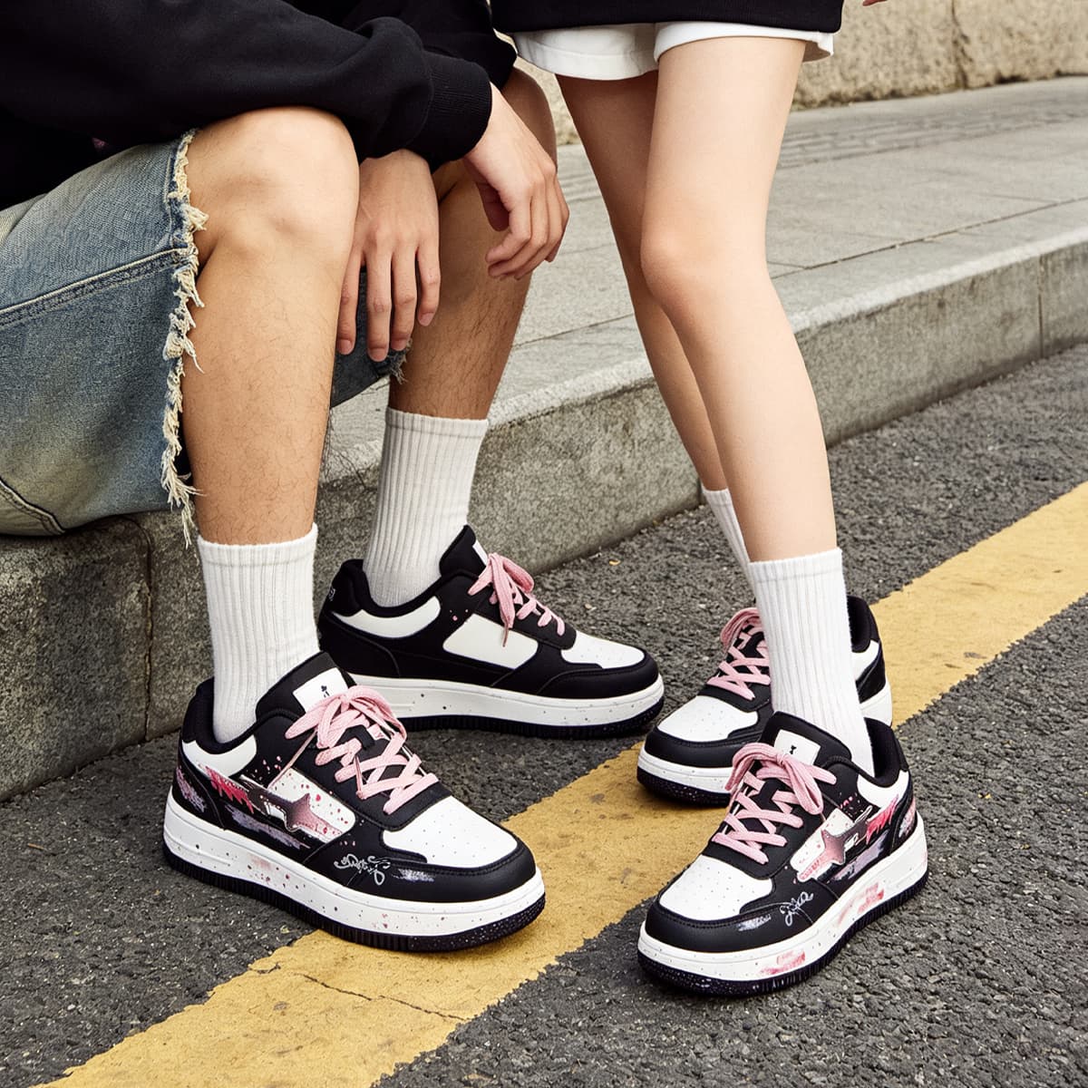 Кроссовки Дораэмон Кеды для скейтбординга Low Топ Унисекс - изображение 6
