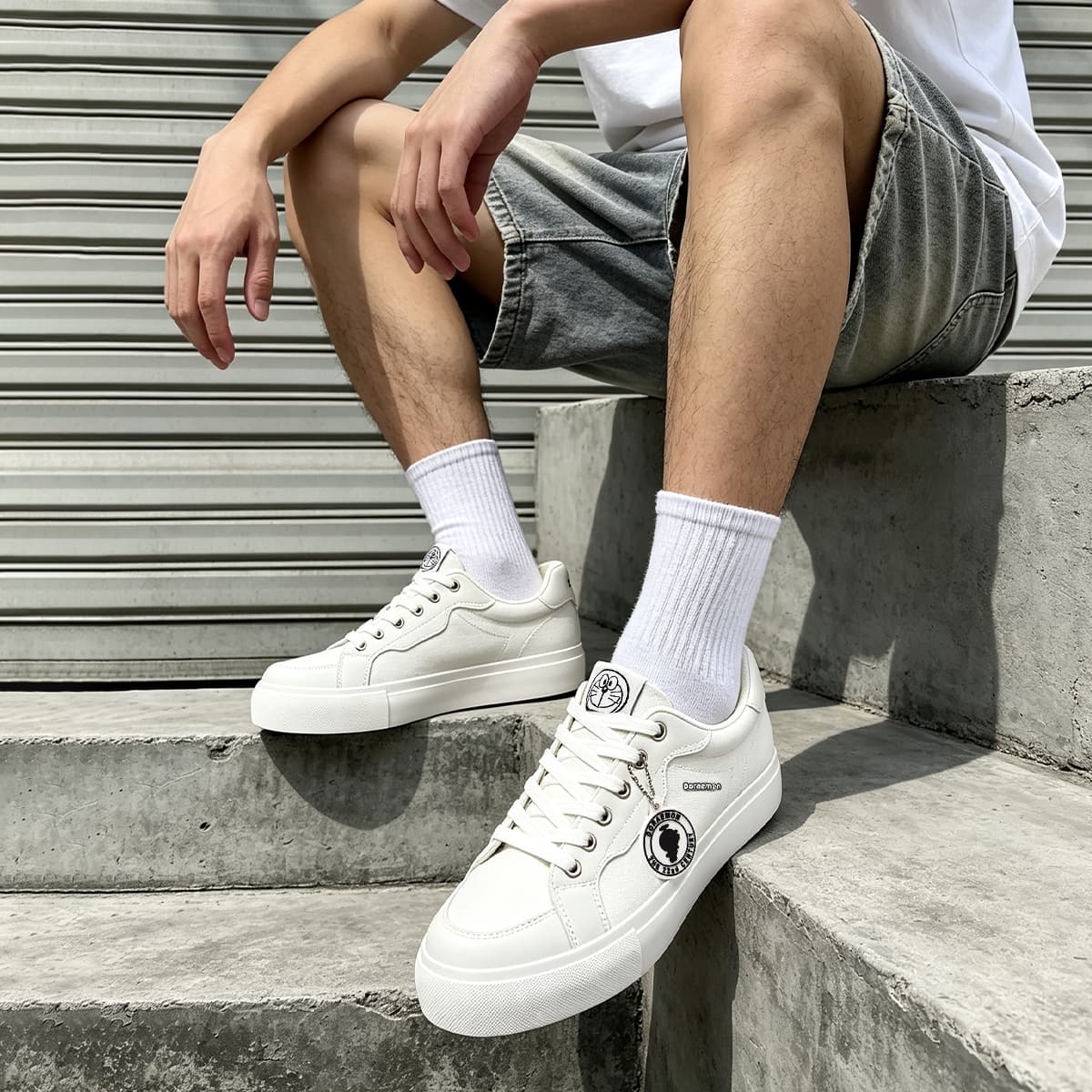 Кеды Дораэмон Canvas Shoes Low Top Unisex - изображение 8