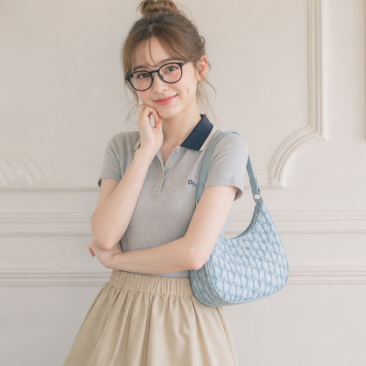 Мини-сумка Дораэмон Dingdang Cat Collection Сумки через плечо Синий Женские - изображение 8