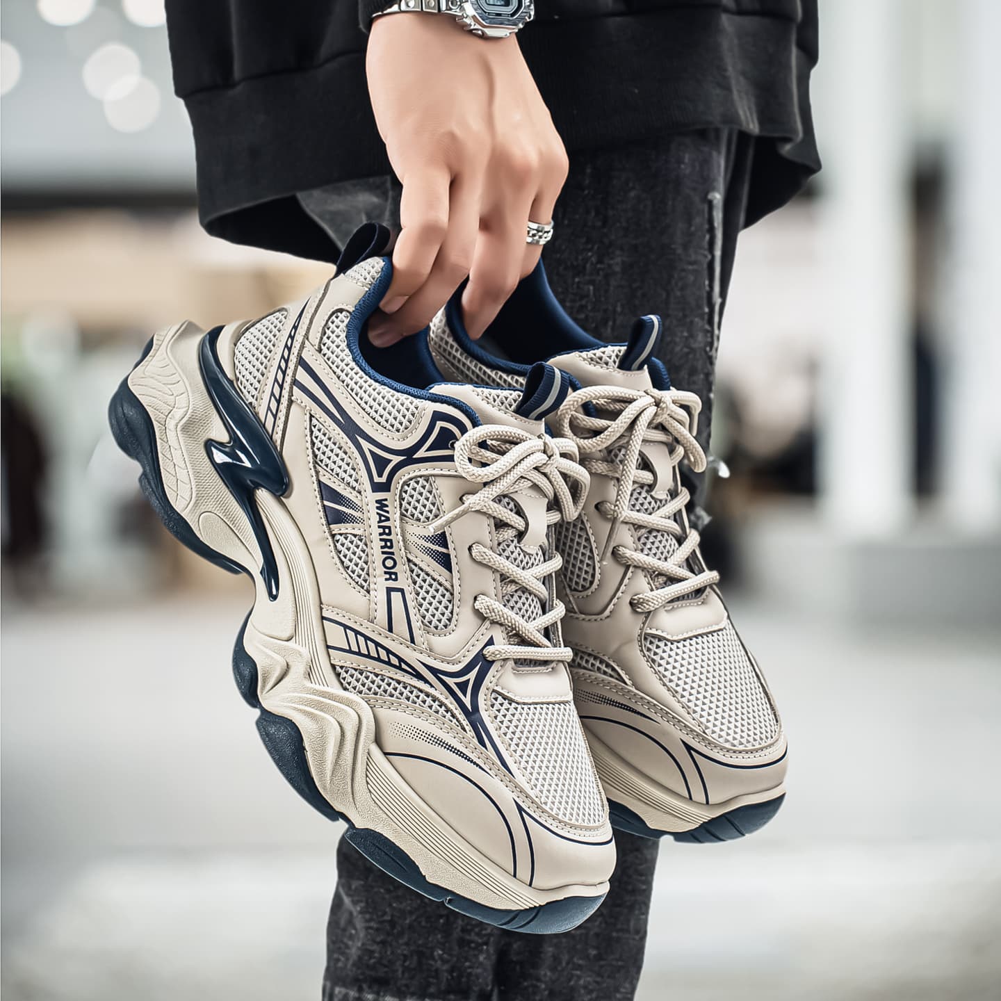 Кроссовки WARRIOR Chunky Sneakers Low Top Men's - изображение 7