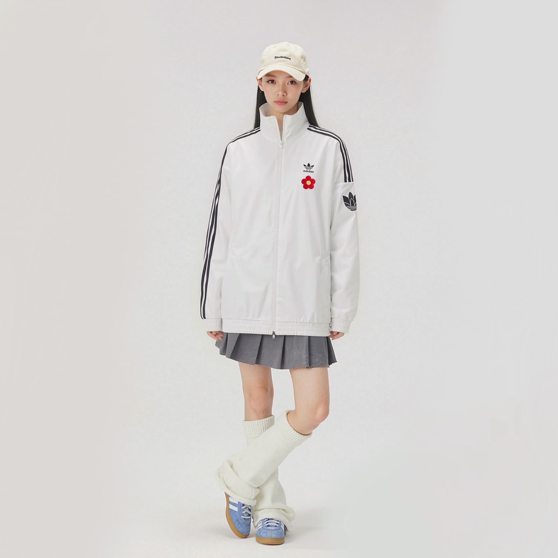 Куртка adidas originals RETRO TREFOIL - изображение 4
