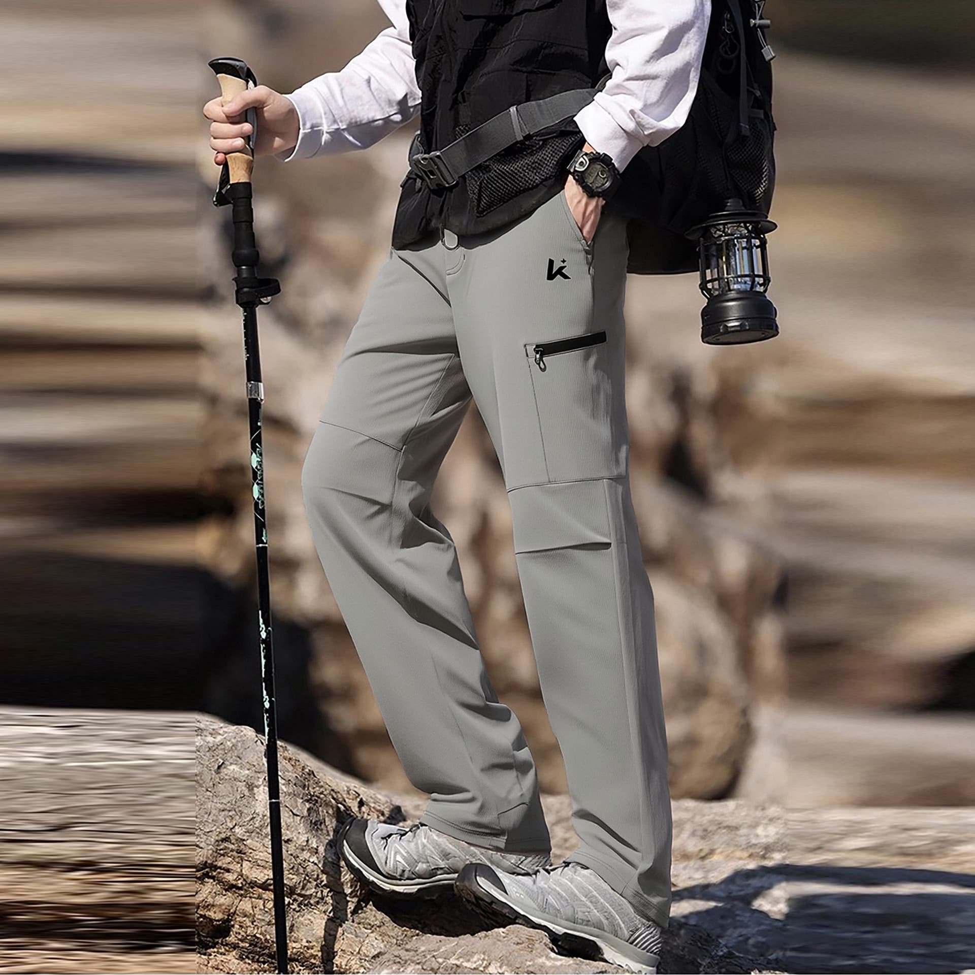 Штаны Kawasaki Unisex Windproof Pants Кавасаки Унисекс Ветрозащитные Штаны - изображение 4