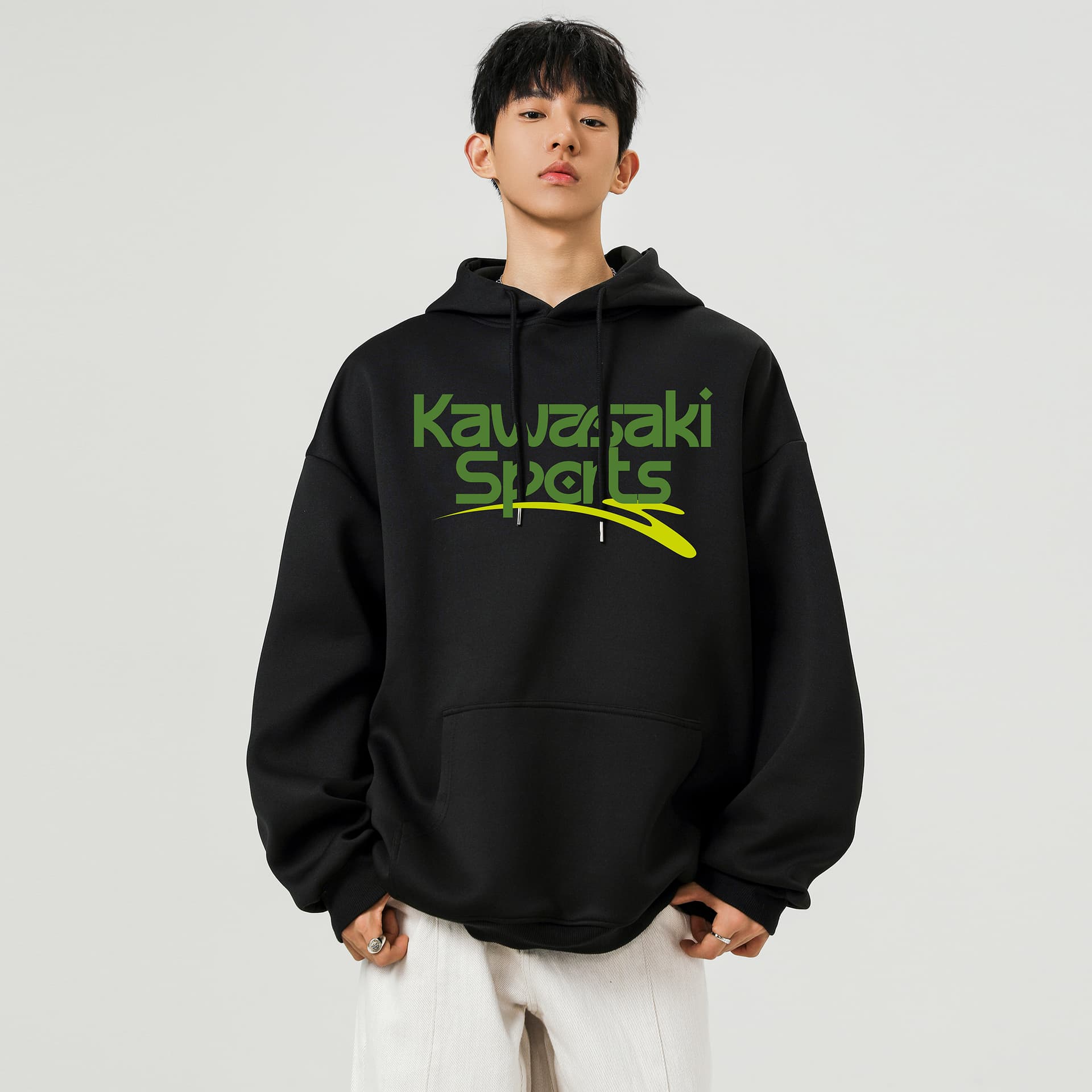 Худи Kawasaki Мужские Толстовки - изображение 3