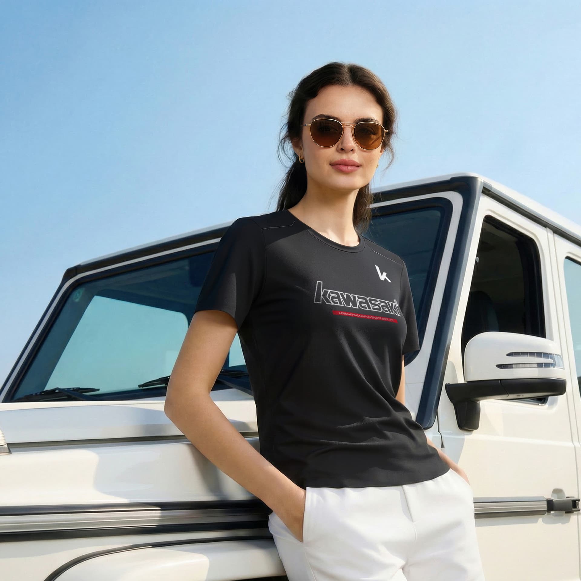 Футболка Kawasaki Женские T-рубашки - изображение 3