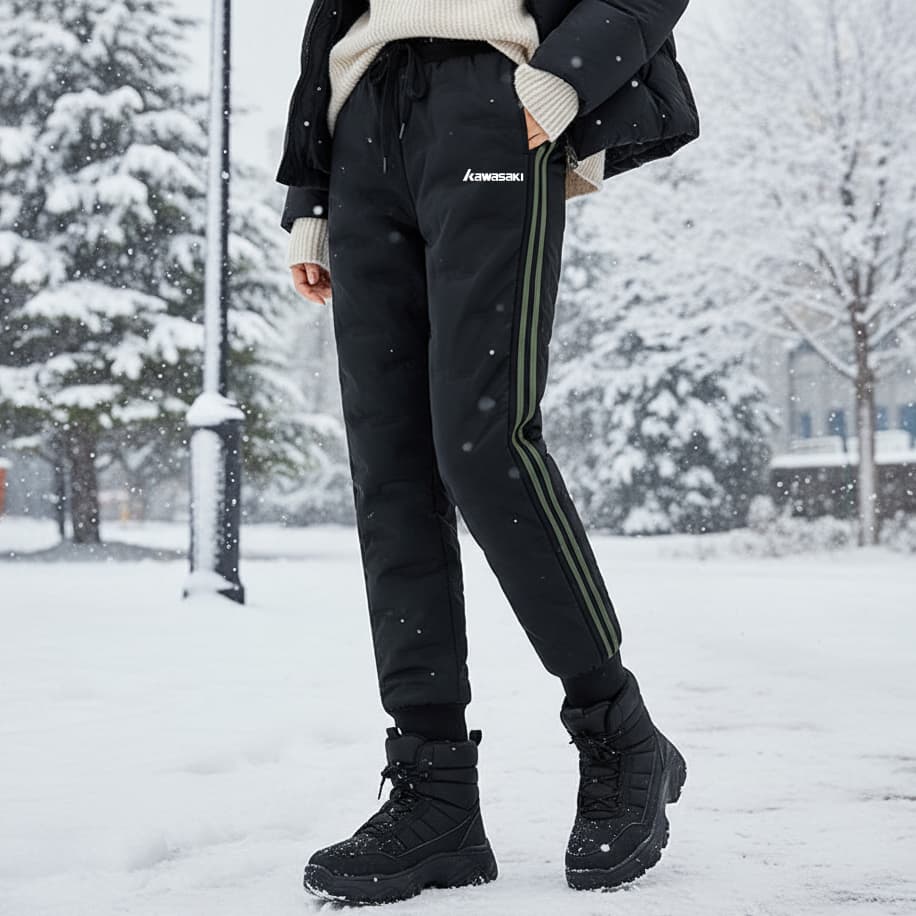 Kawasaki Unisex Down Pants Кавасаки Унисекс Пуховые Штаны - изображение 5