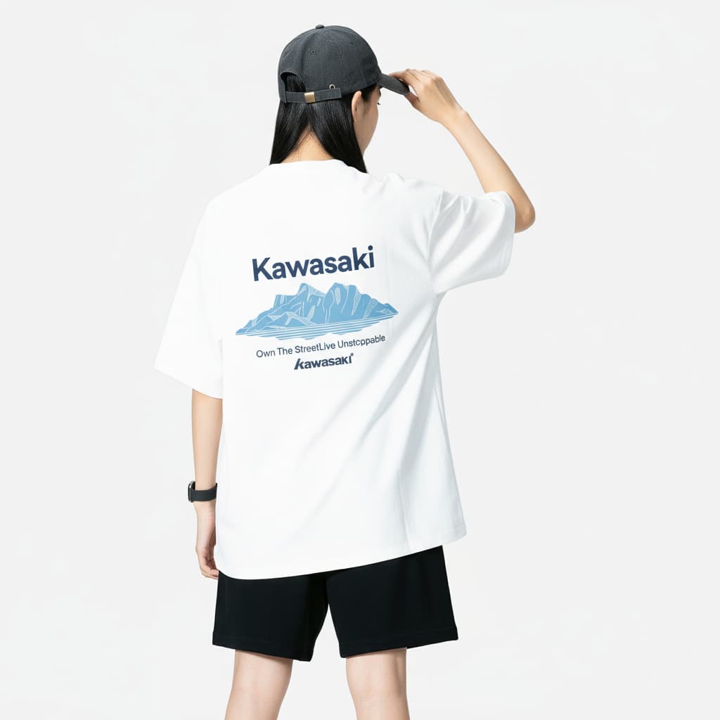 Футболка Kawasaki Унисекс T-рубашки - изображение 6