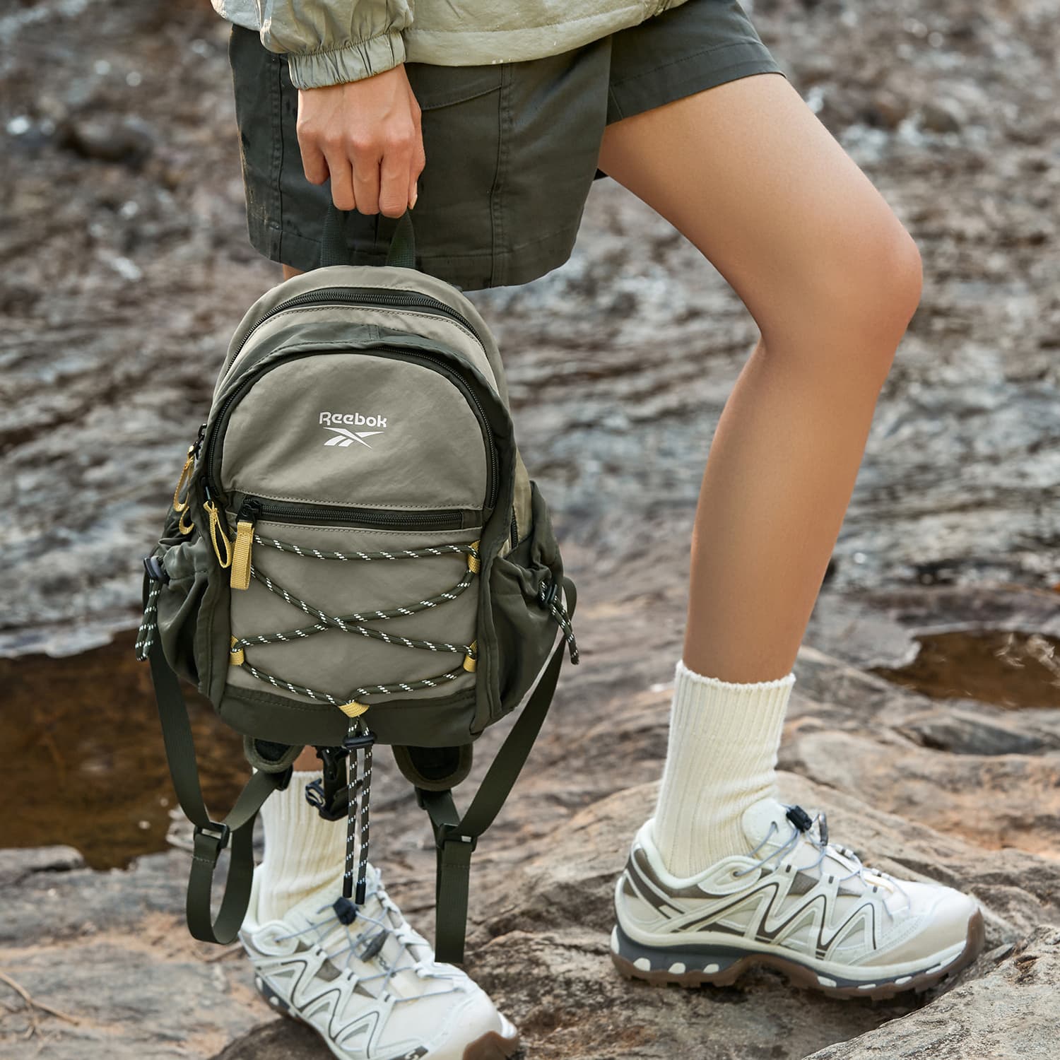 REEBOK Parent-Child Services Рюкзак Ткань Многоцветный Унисекс - изображение 3