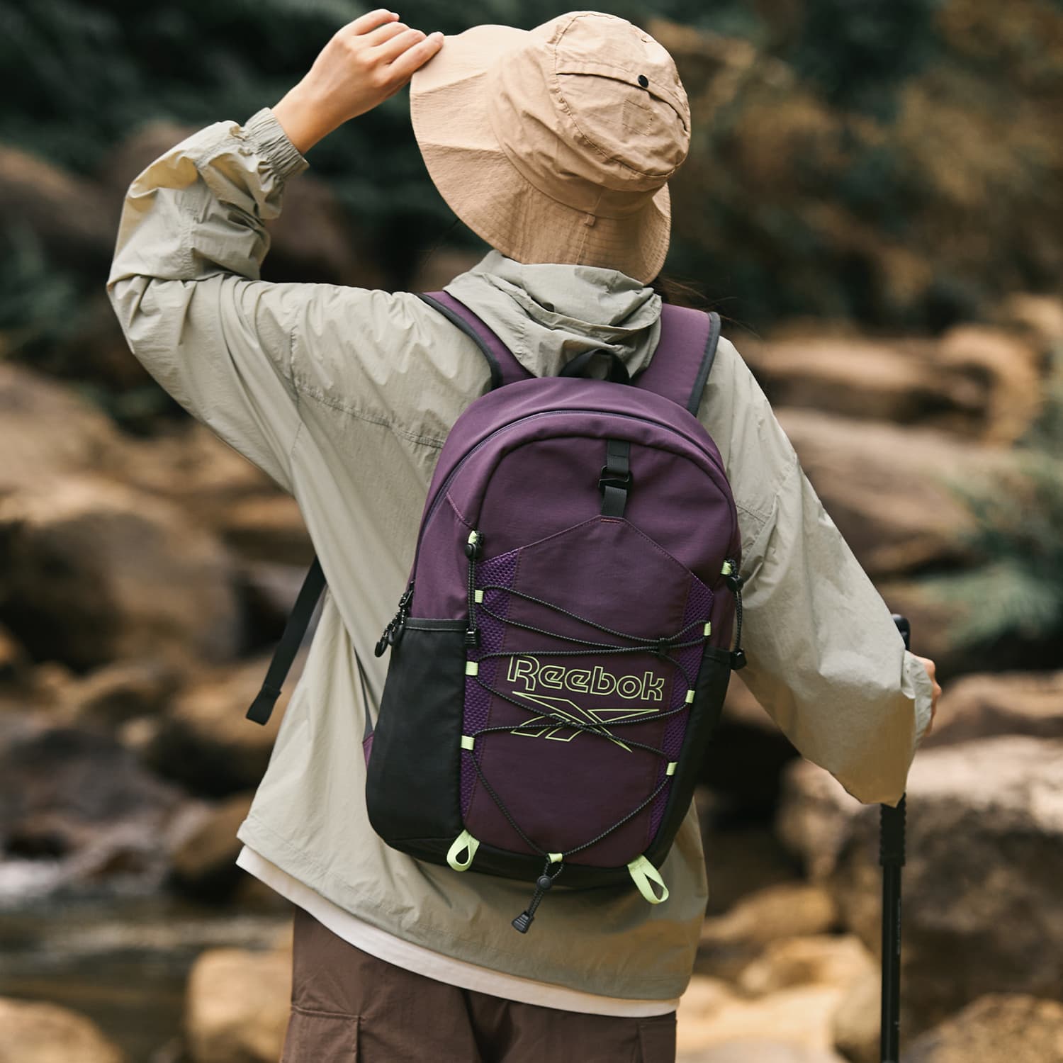 Reebok 21L Туристические сумки Ткань Многоцветные Унисекс - изображение 4