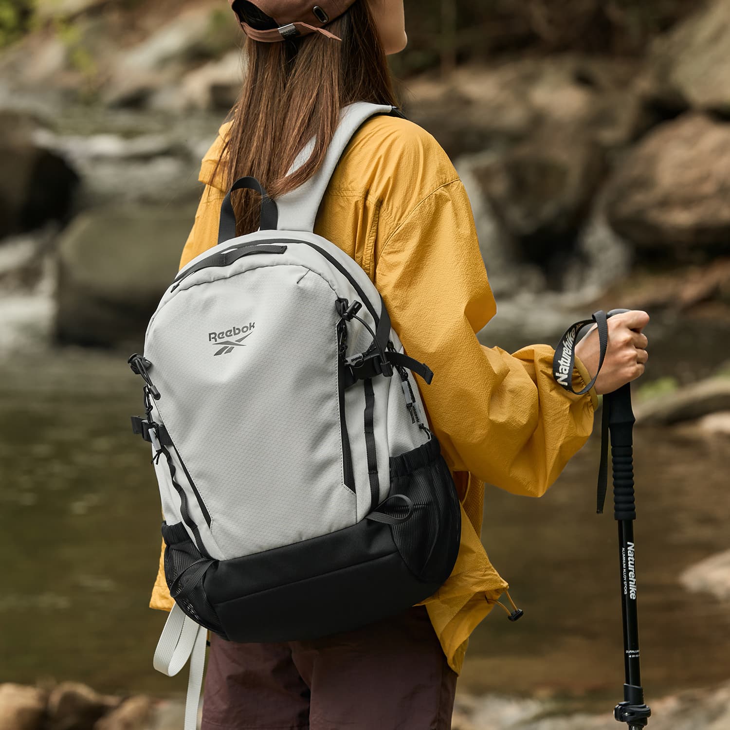 Рюкзаки Reebok 19L ткань несколько цветов унисекс - изображение 3