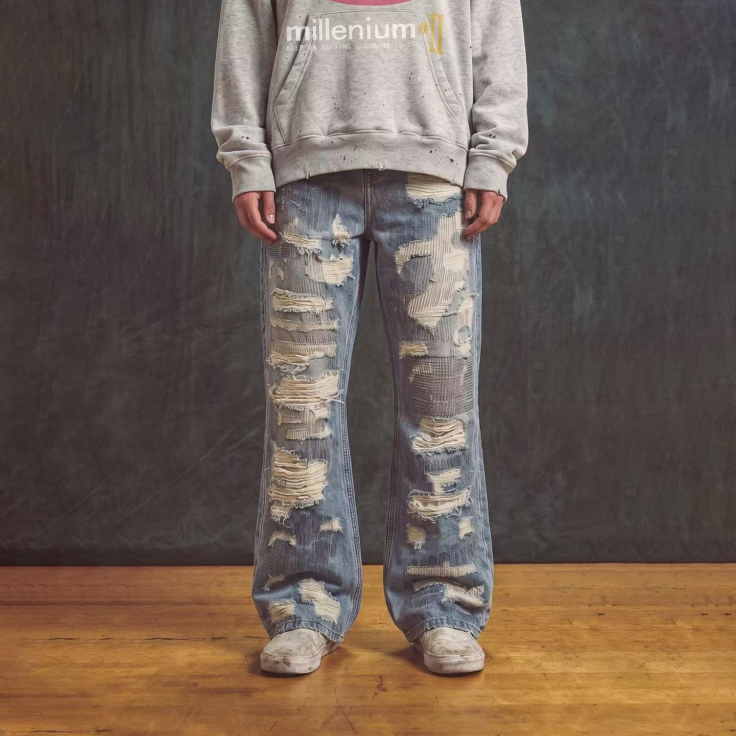 Штаны False Perception X Damaged Goods Boro Jeans - изображение 3