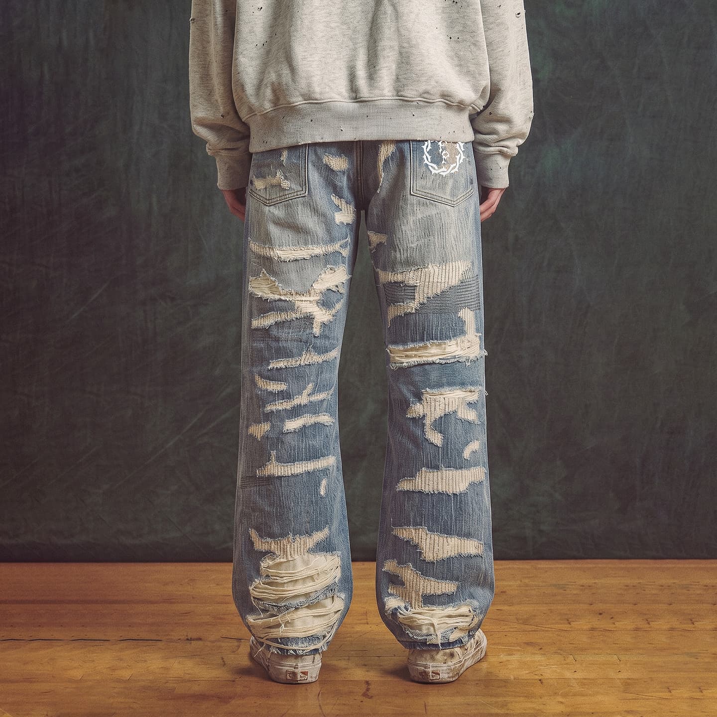 Штаны False Perception X Damaged Goods Boro Jeans - изображение 4
