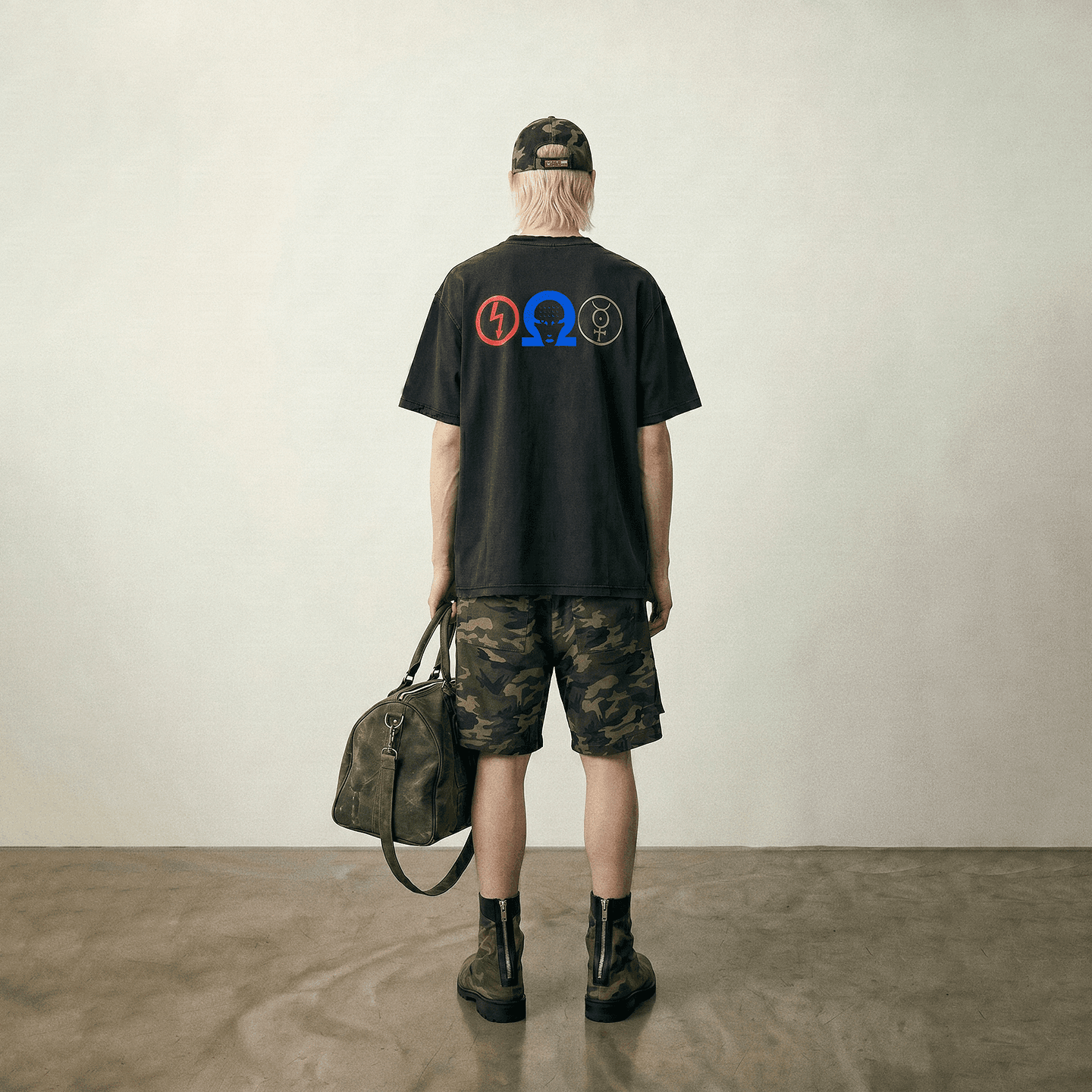 Футболка False Perception X Marilyn Manson Lightning Logo T-Shirt - изображение 7