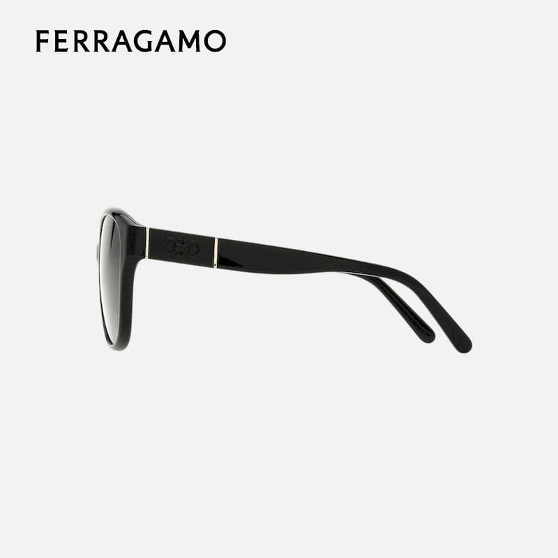 Солнцезащитные очки FERRAGAMO ОВАЛЬНЫЕ СОЛНЦЕЗАЩИТНЫЕ ОКЛЮЧКИ Женские - изображение 3