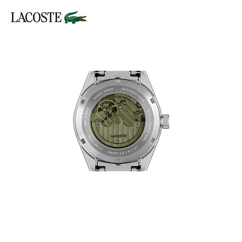 Механические часы lacoste Обхват запястья Часы Автоматический механический механизм Зеленый циферблат Men's watches - изображение 4