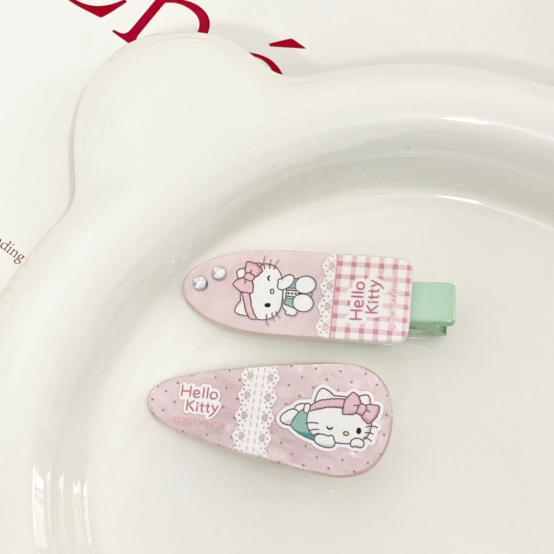 Заколка Sanrio Акриловые заколки для волос Женские - изображение 3