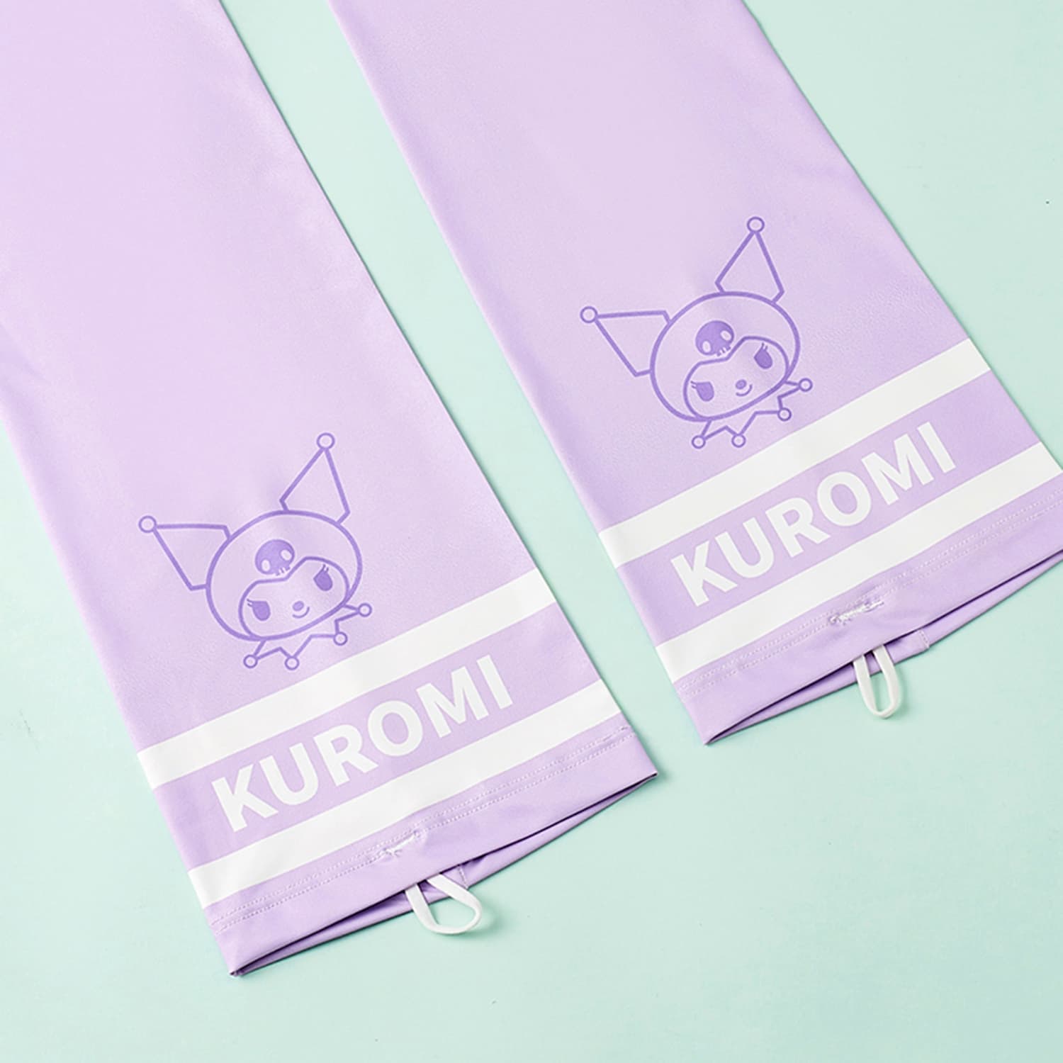 Sanrio x Куроми милый мультяшный солнцезащитный унисекс нарукавники с UV-защитой - изображение 4