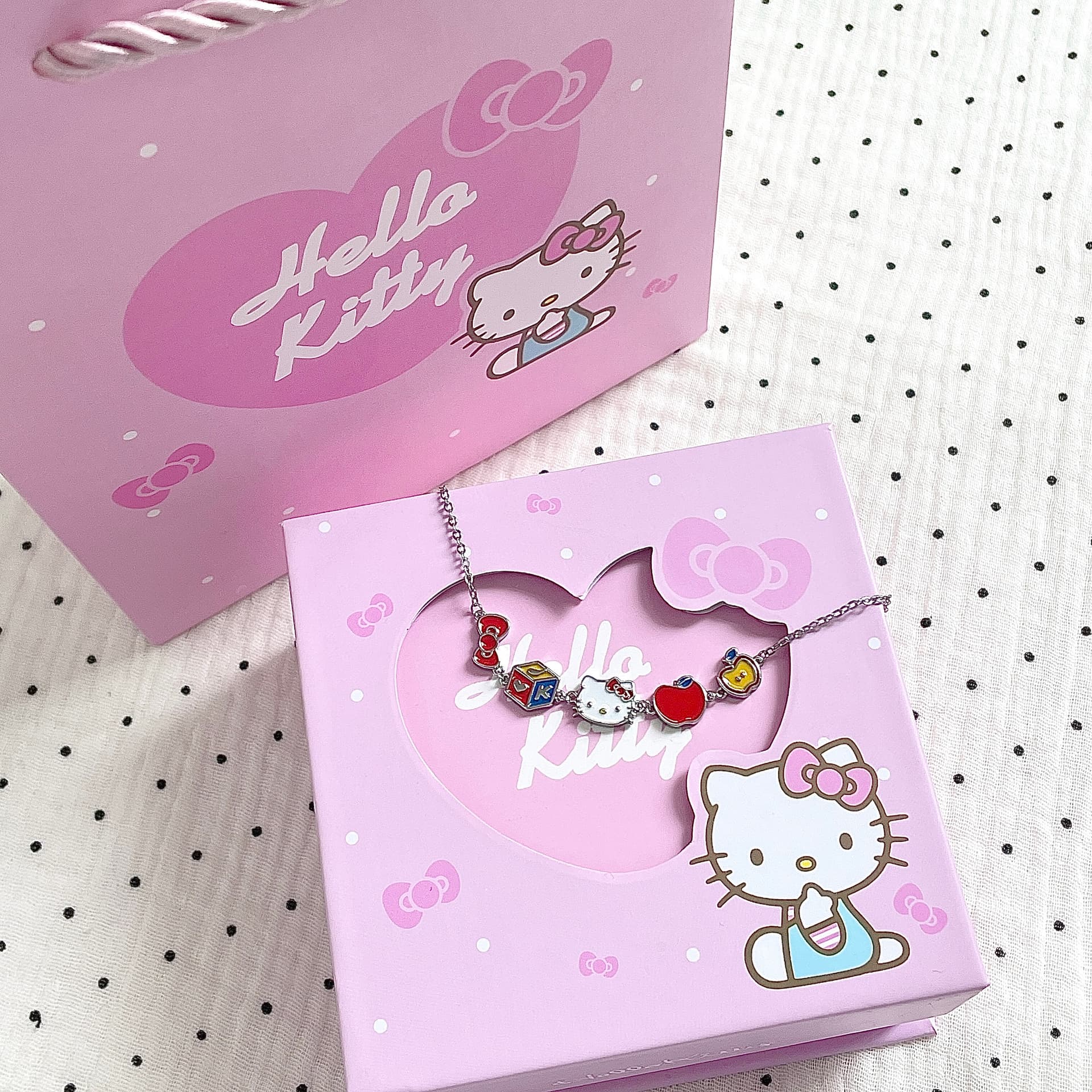 Браслет Sanrio Браслеты с покрытием из белого золота женские - изображение 6