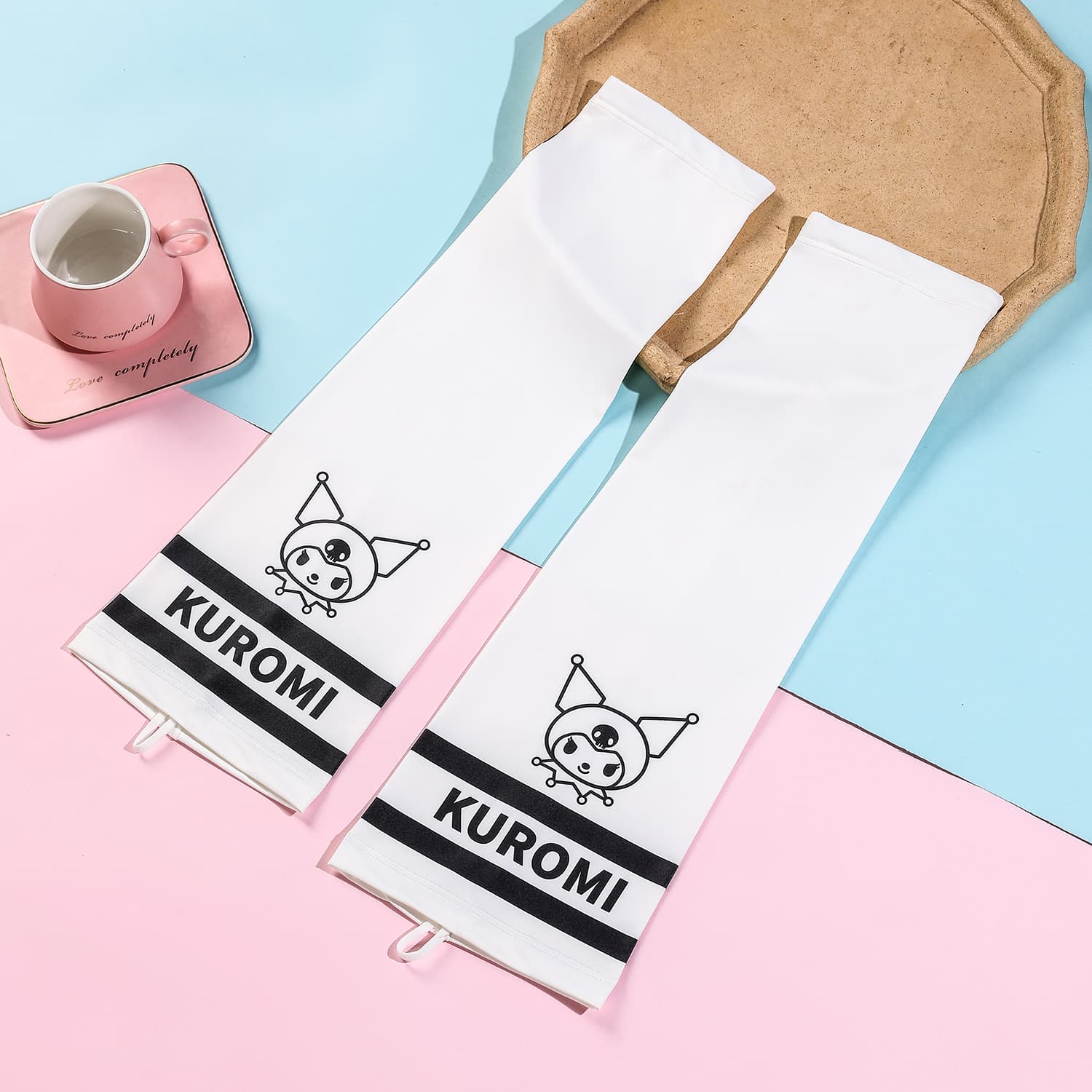 Sanrio Полиэстеровые тканевые рукавицы с защитой от солнца унисекс - изображение 4