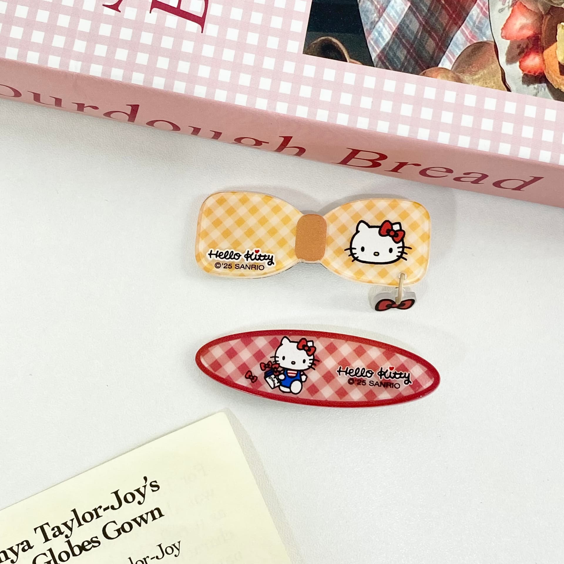 Заколка Sanrio Акриловые заколки для волос Женские - изображение 5
