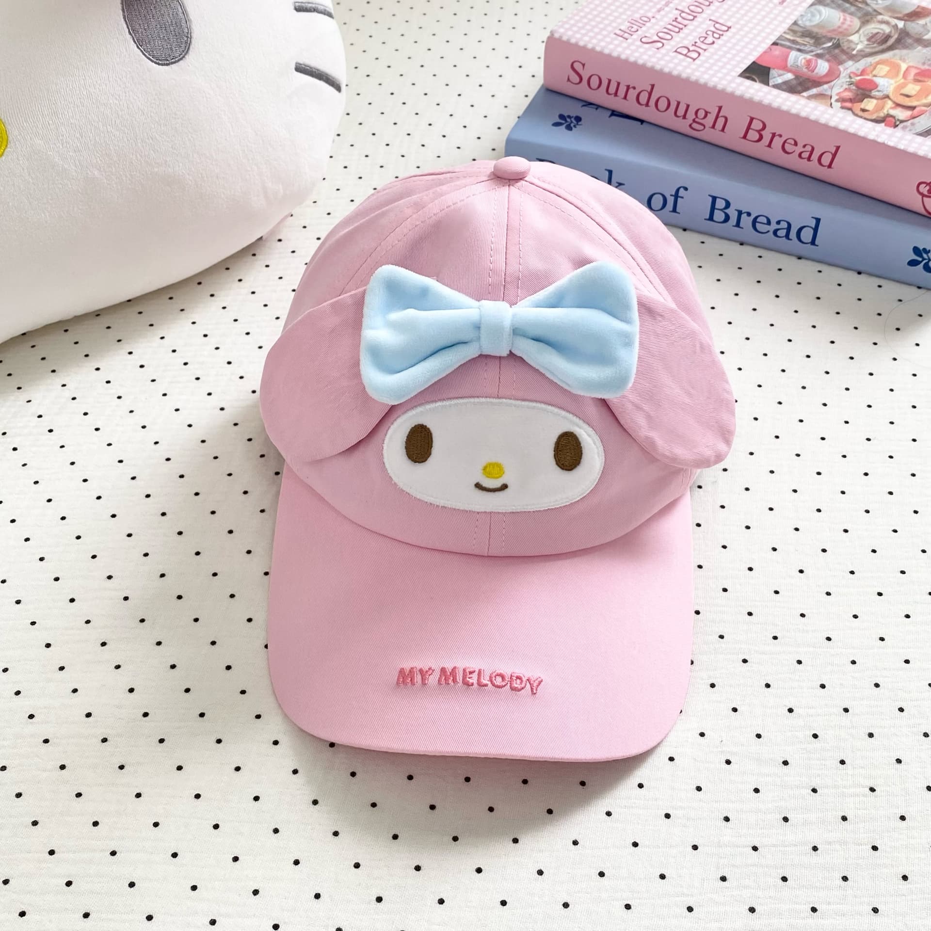Кепка Sanrio Хлопок Волокно Кепки Женские - изображение 5
