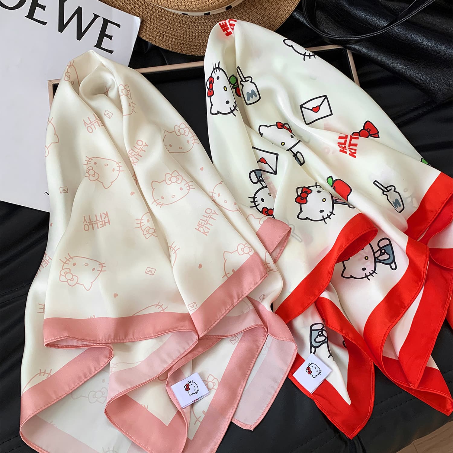 Платок Sanrio Шарфы из полиэстерового волокна для женщин - изображение 4