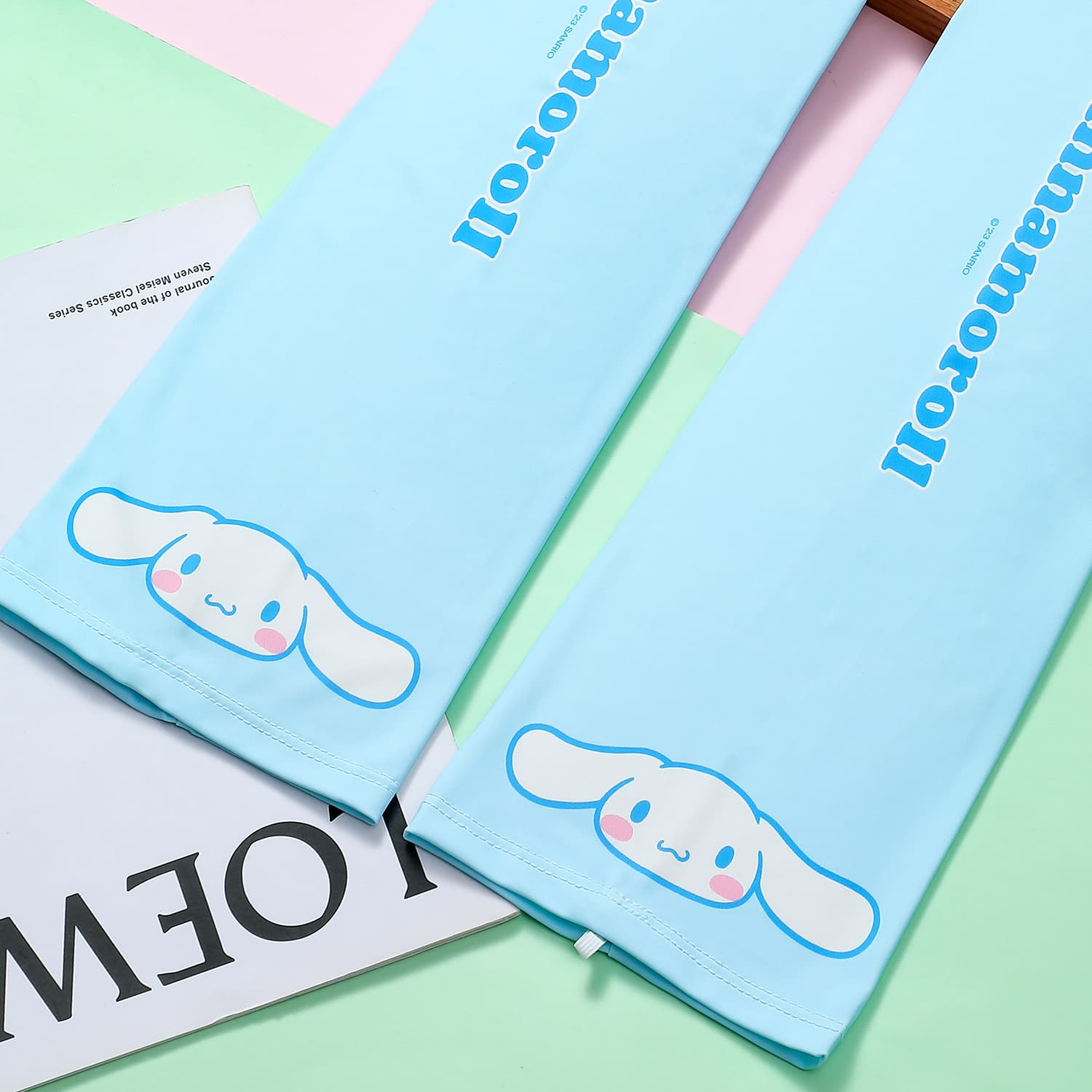 Sanrio Полиэстеровые тканевые рукавицы с защитой от солнца унисекс - изображение 3