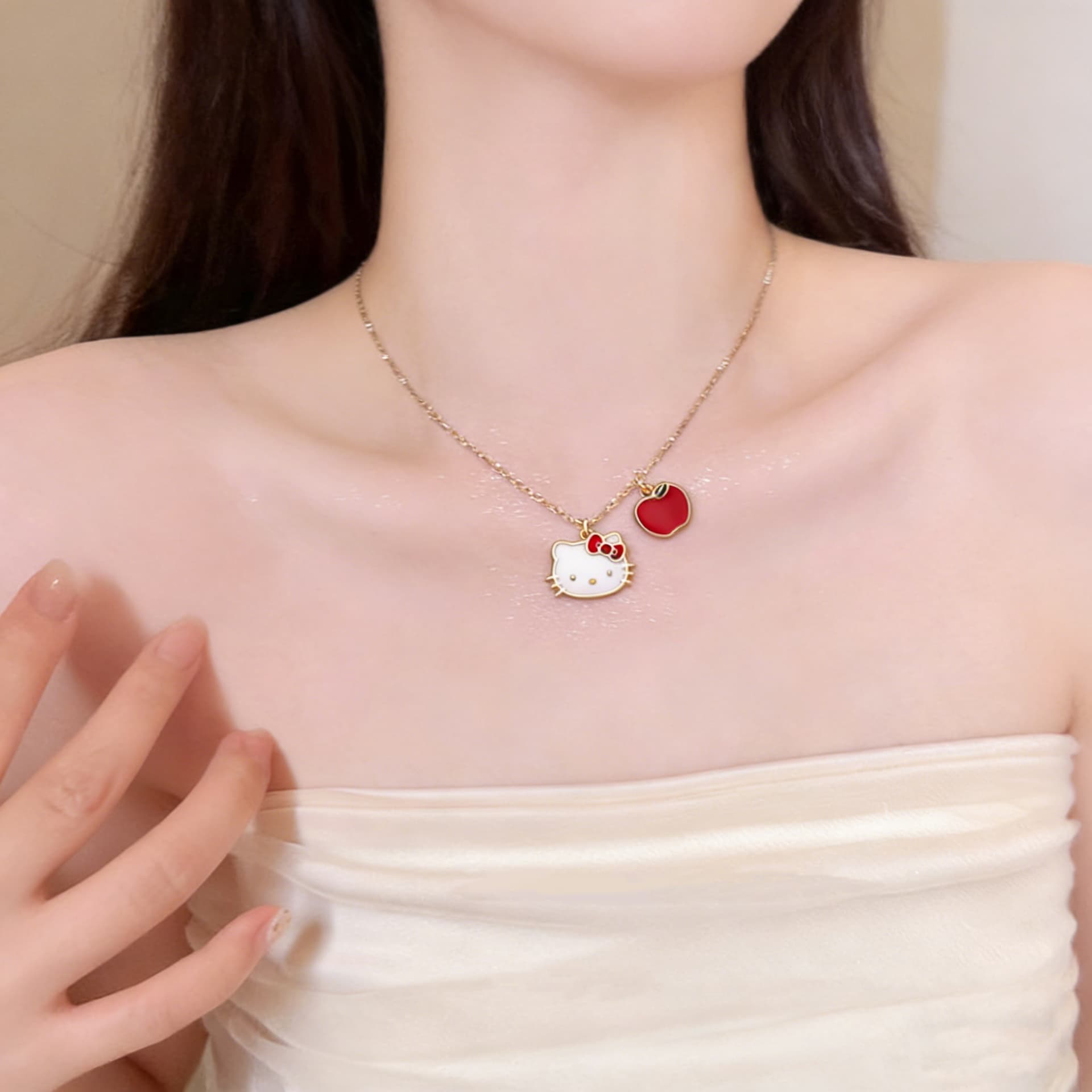 Ожерелье Sanrio Циркон Сплав Ожерелье Женское - изображение 3