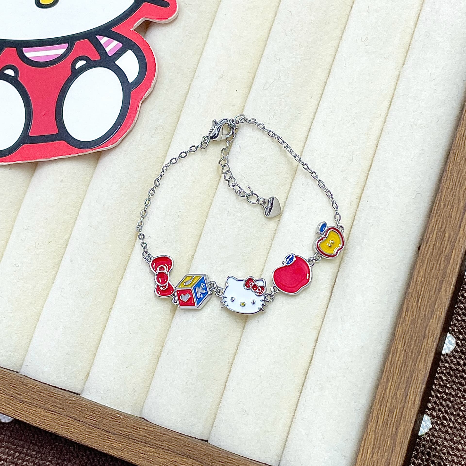 Браслет Sanrio Браслеты с покрытием из белого золота женские - изображение 3