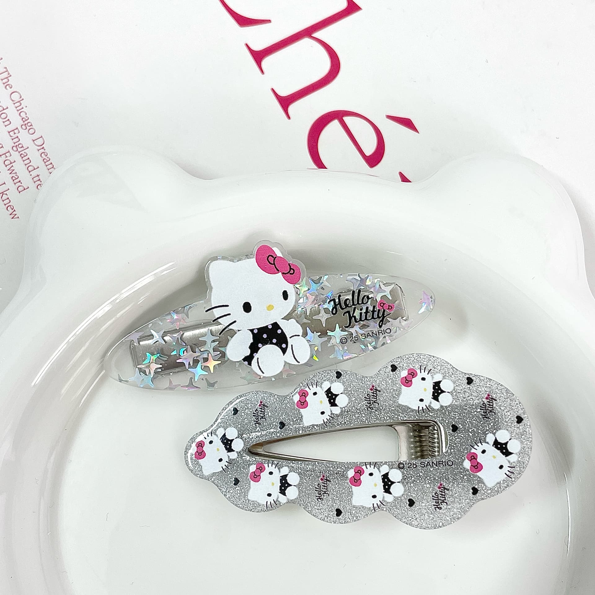 Заколка Sanrio Акриловые заколки для волос Женские - изображение 2