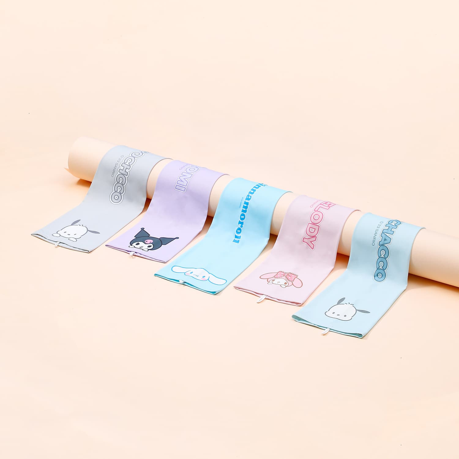 Sanrio My Melody Розовые мультяшные нарукавники с буквами, милые, универсальные, для велоспорта и путешествий, свободные, легкие, дышащие, с UV-защитой, унисекс - изображение 5
