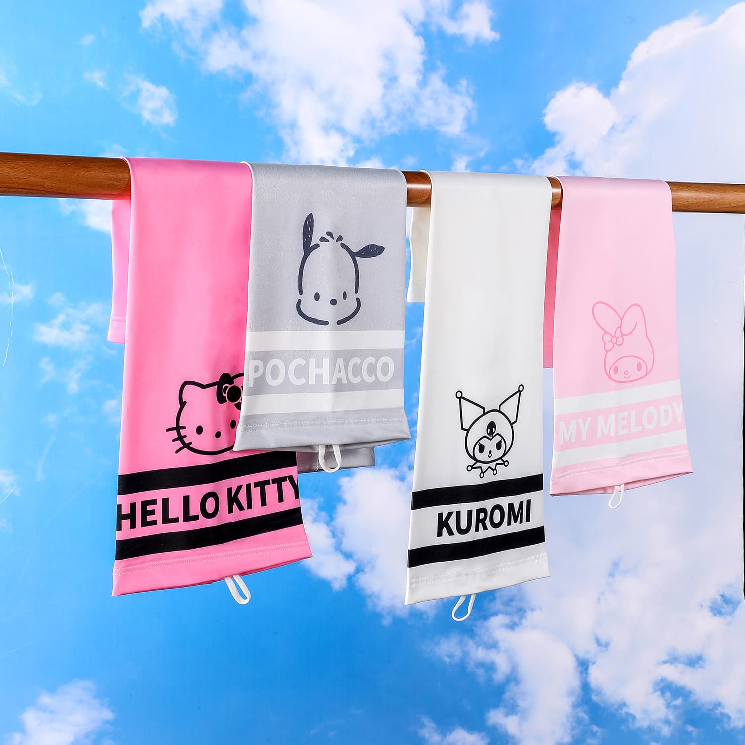 Sanrio Полиэстеровые тканевые рукавицы с защитой от солнца унисекс - изображение 5