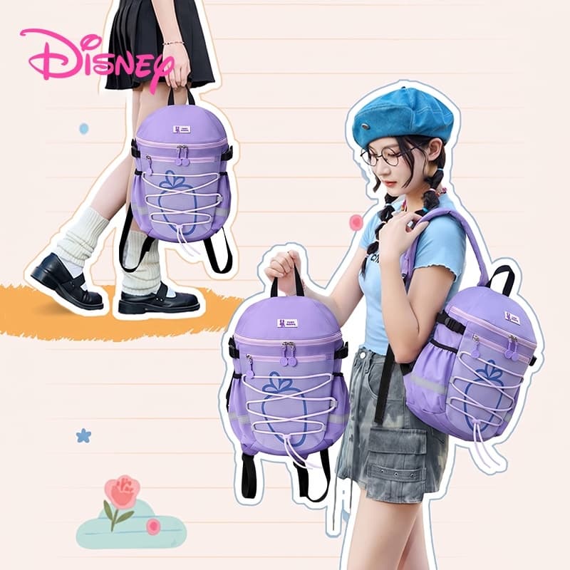 Рюкзак Disney Рюкзаки Таро Фиолетовый (Брелок Включен) Женские - изображение 5