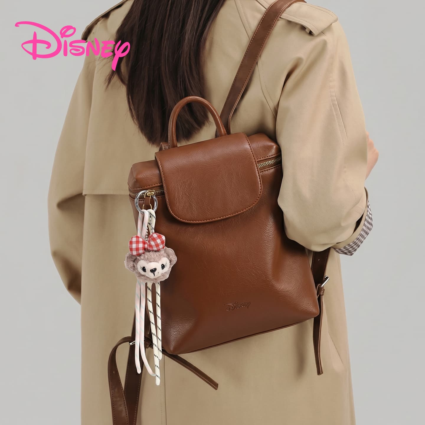 Рюкзак Disney ПУ (полиуретан) Рюкзак Обычный (стандартный) Женские Коричневый - изображение 7