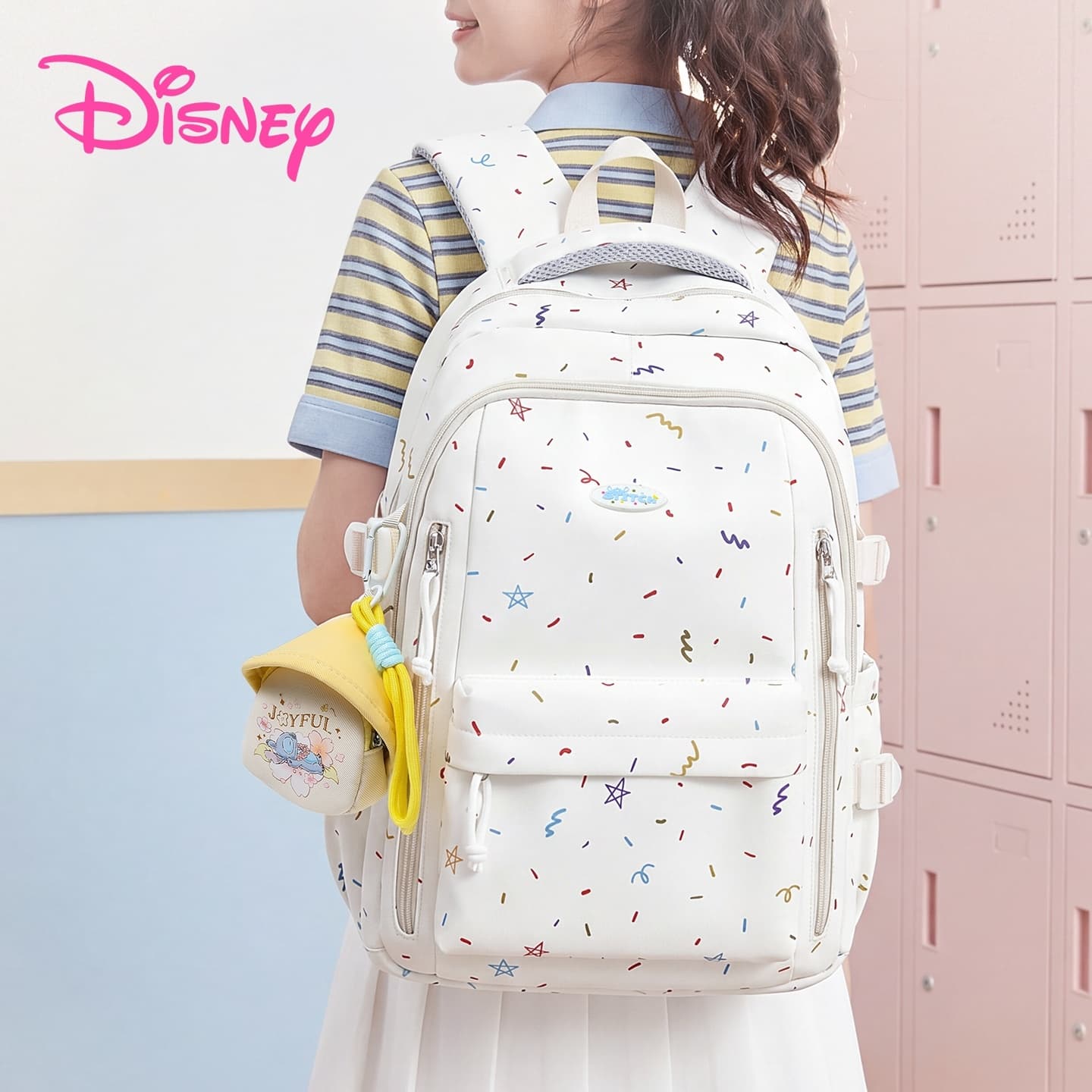 Рюкзак Disney Stitch Collection Ткань Рюкзаки Обычный (стандартный) Женские Многоцветный - изображение 3
