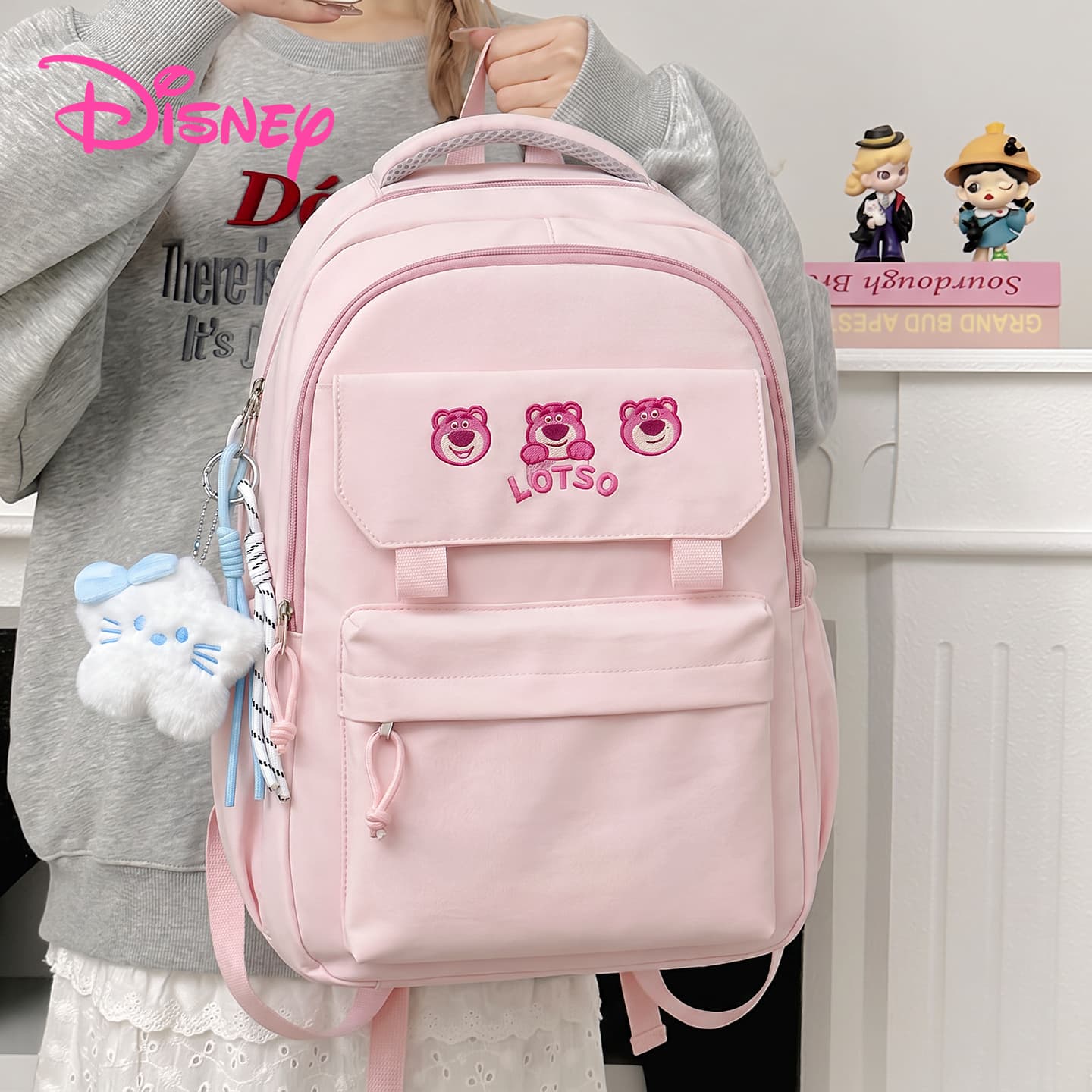 Рюкзак Disney Рюкзаки Strawberry Pink (Брелок включен) Женские - изображение 2
