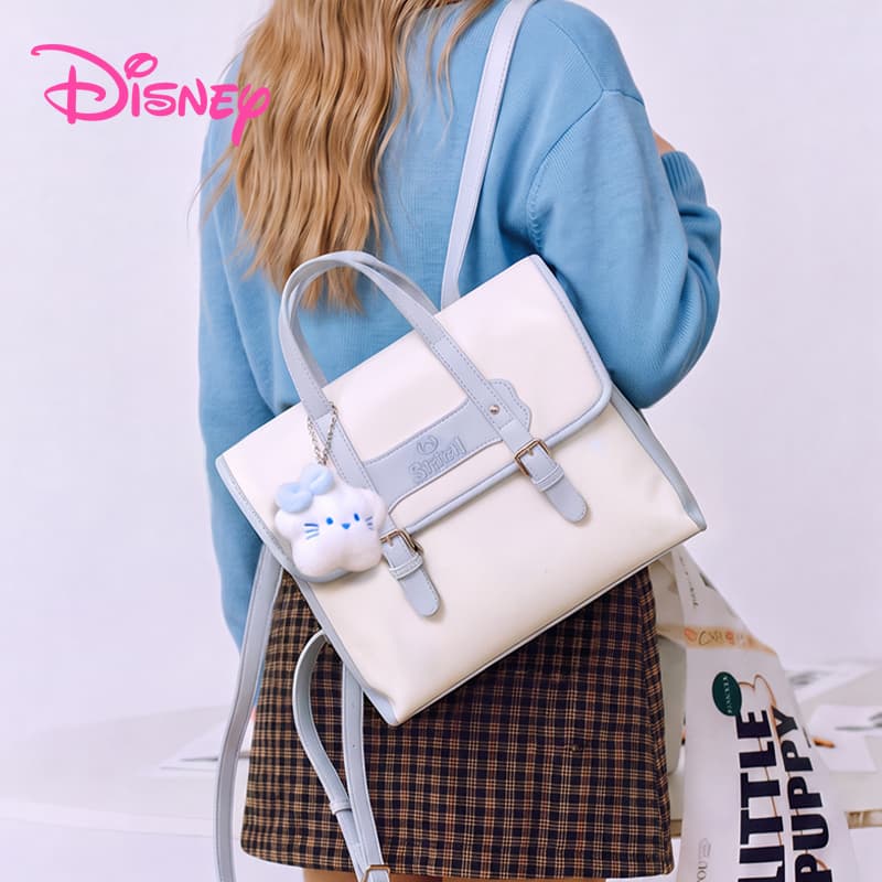 Рюкзак Disney Искусственная кожа Рюкзак Обычный (стандартный) Женские Сине-белый - изображение 2