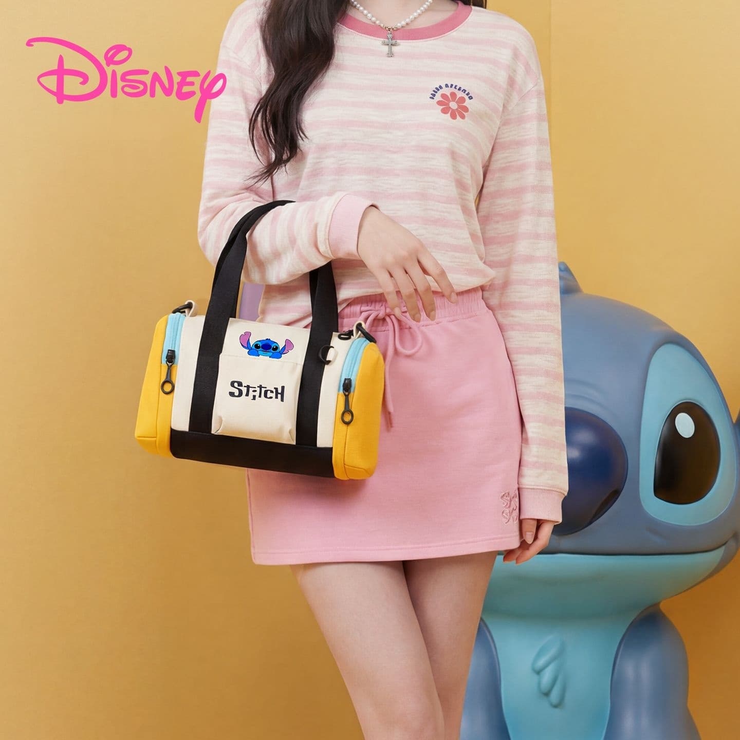 Сумка Disney Оксфорд Сумка Обычный (стандартный) Унисекс Ярко-желтый - изображение 5
