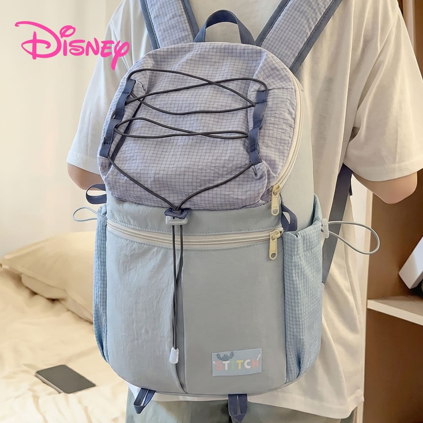 Рюкзак Disney Stitch Tarsun Рюкзак Стандартный (Standard) Унисекс Синий - изображение 4