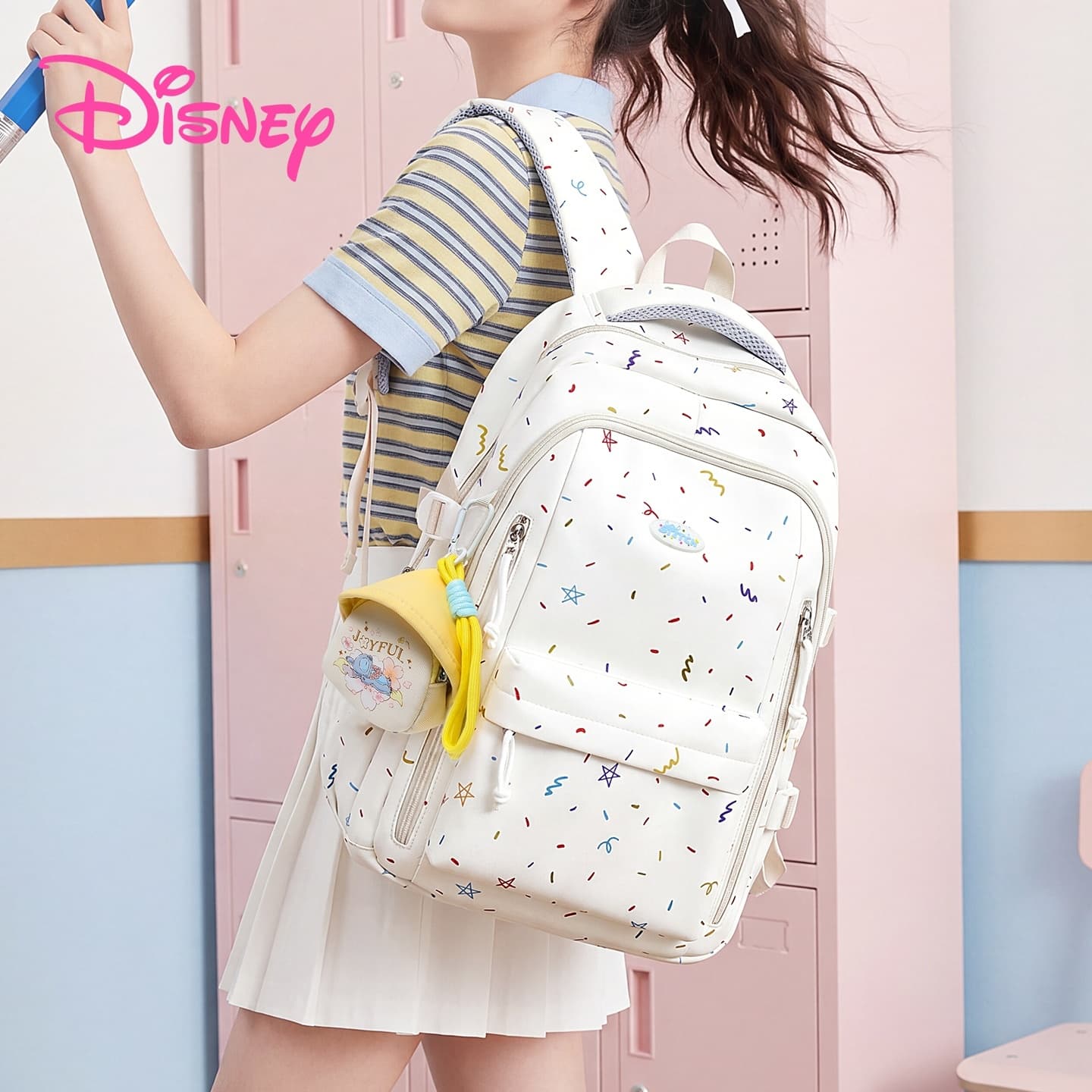 Рюкзак Disney Stitch Collection Ткань Рюкзаки Обычный (стандартный) Женские Многоцветный - изображение 5